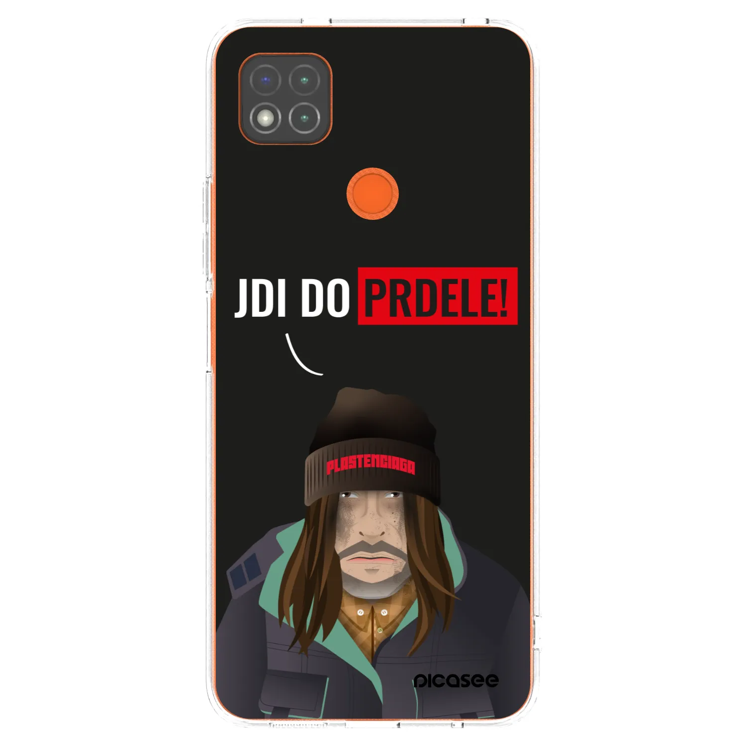 Picasee διαφανής θήκη σιλικόνης Xiaomi Redmi 9C - Bezďák