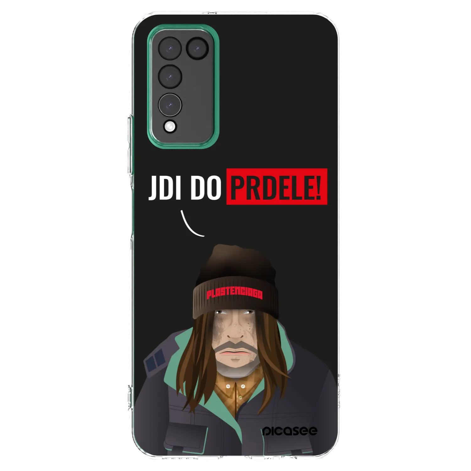 Picasee διαφανής θήκη σιλικόνης Honor 10X Lite - Bezďák