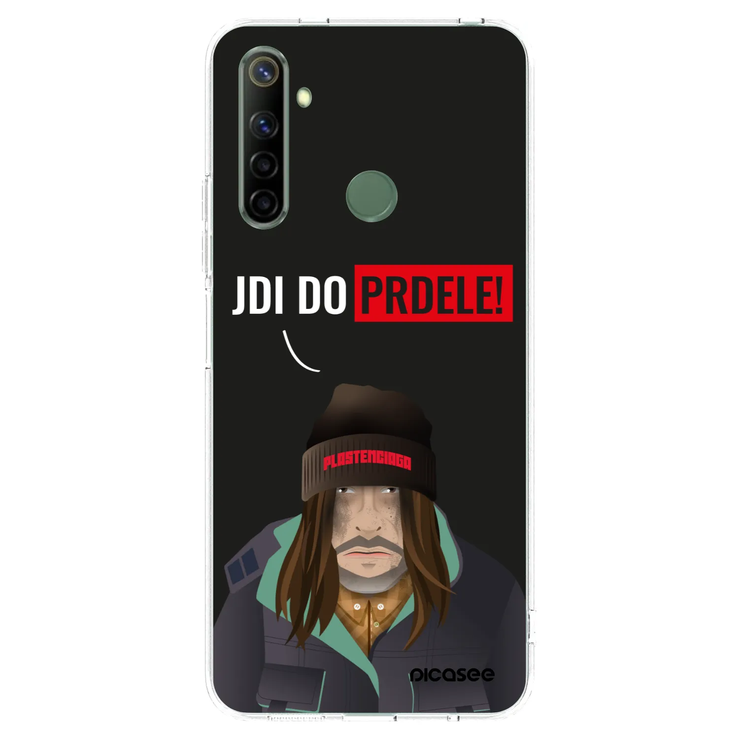 Picasee διαφανής θήκη σιλικόνης Realme 6i - Bezďák