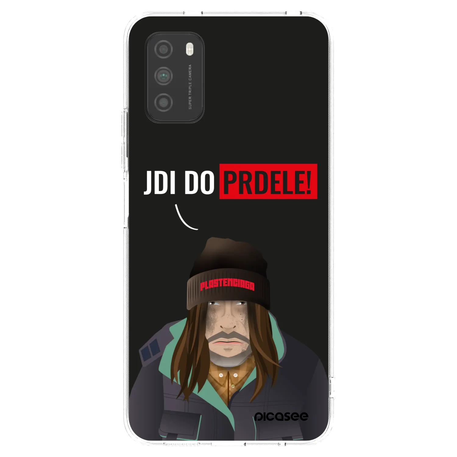 Picasee διαφανής θήκη σιλικόνης Xiaomi Poco M3 - Bezďák