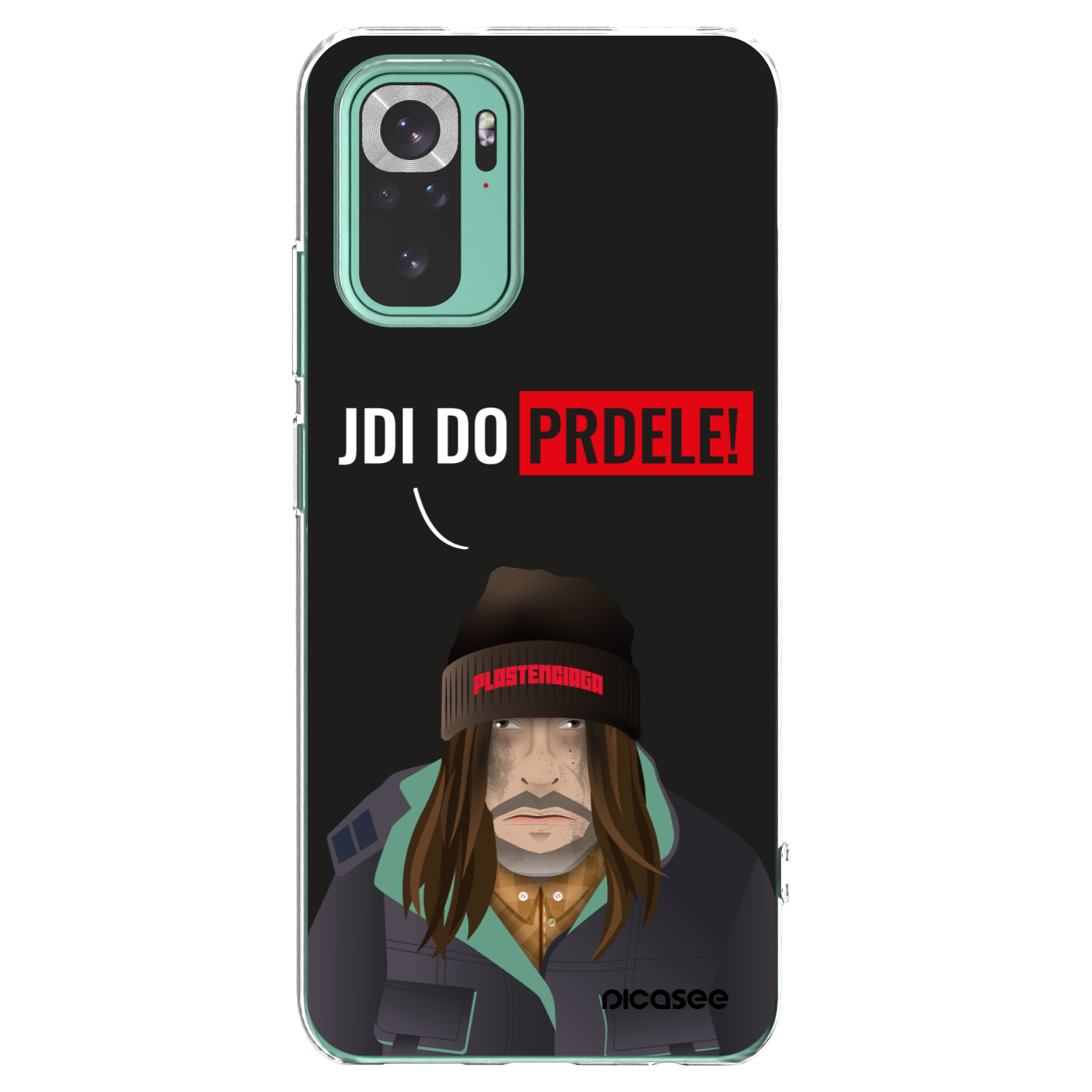 Picasee διαφανής θήκη σιλικόνης Xiaomi Redmi Note 10 Pro - Bezďák