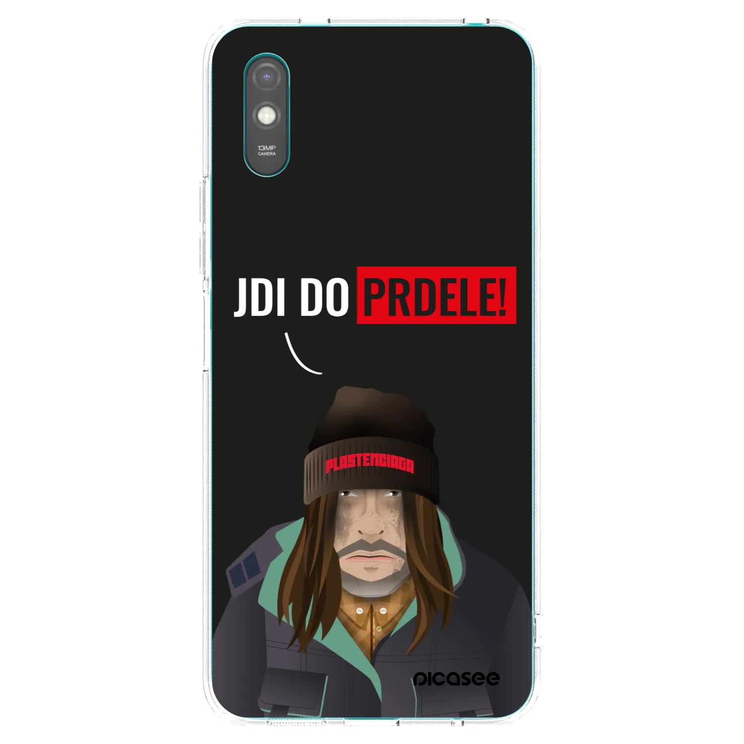 Picasee διαφανής θήκη σιλικόνης Xiaomi Redmi 9AT - Bezďák
