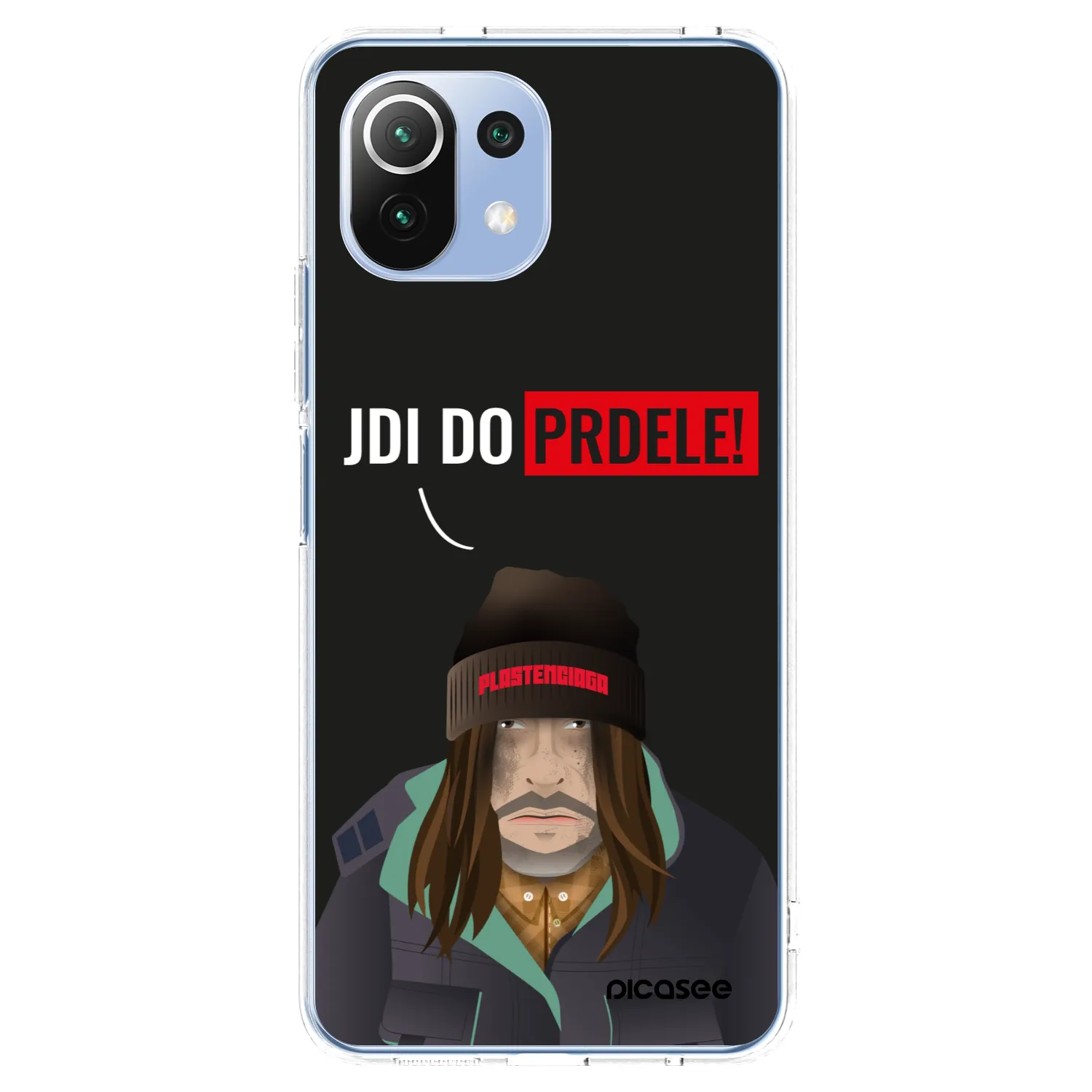 Picasee διαφανής θήκη σιλικόνης Xiaomi Mi 11 Lite - Bezďák