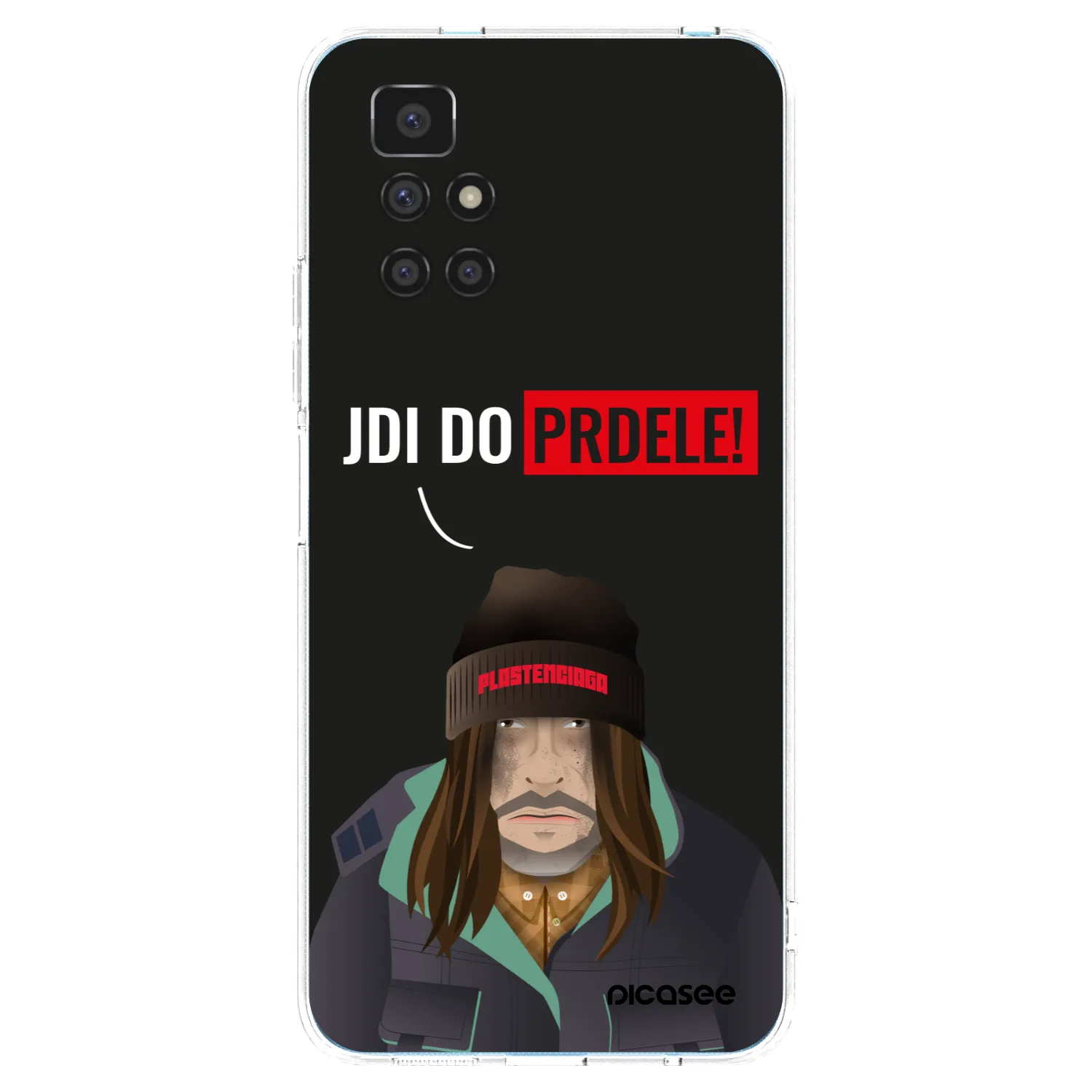 Picasee διαφανής θήκη σιλικόνης Xiaomi Redmi 10 - Bezďák