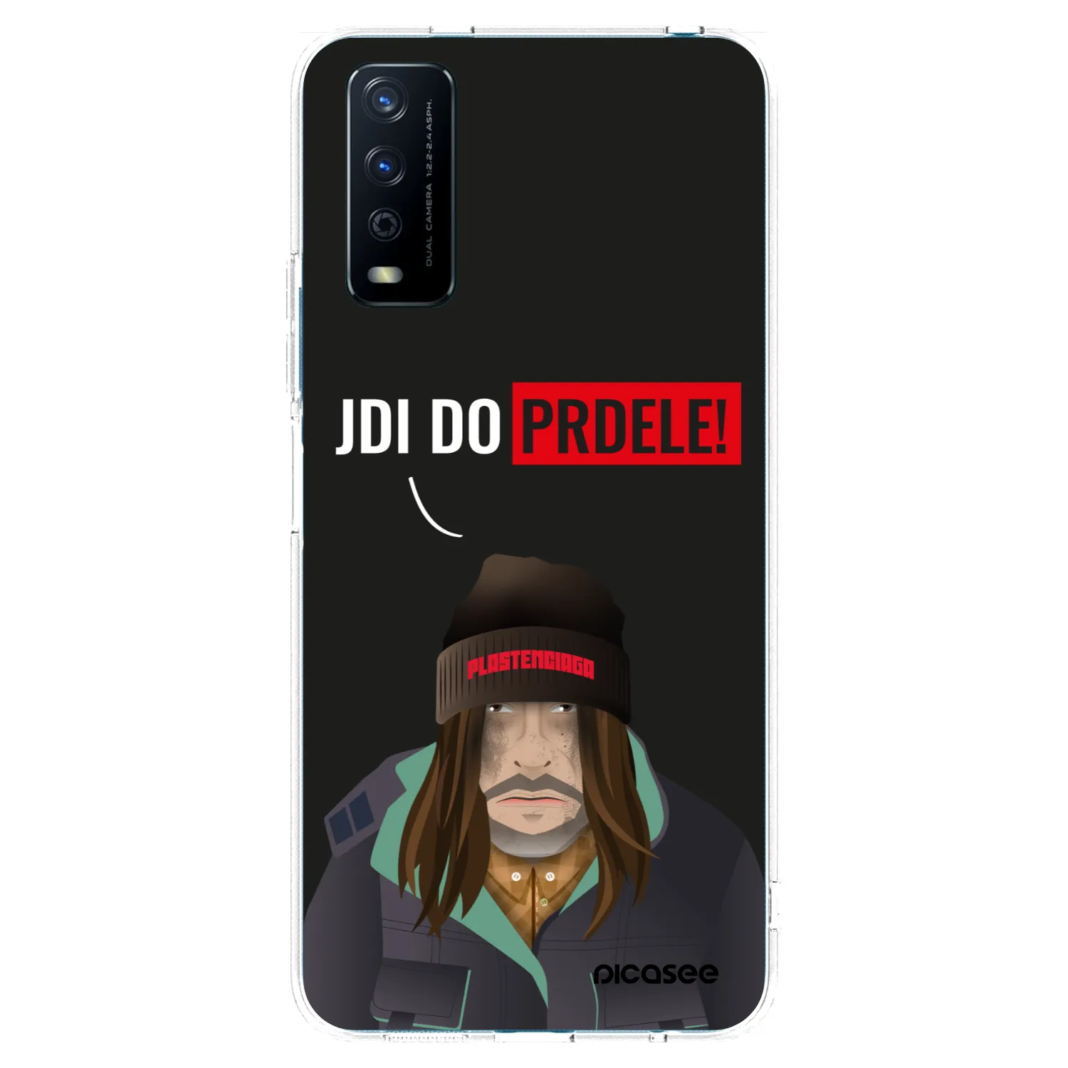 Picasee διαφανής θήκη σιλικόνης Vivo Y11s - Bezďák