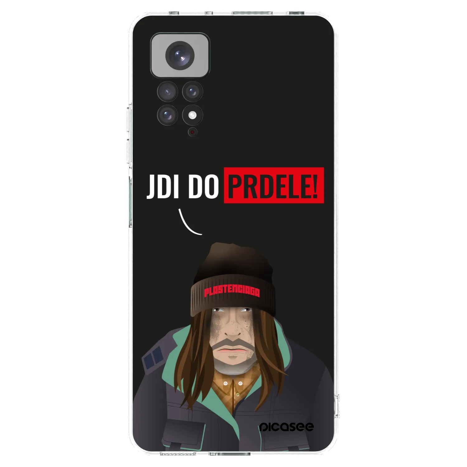 Picasee διαφανής θήκη σιλικόνης Xiaomi Redmi Note 11 - Bezďák