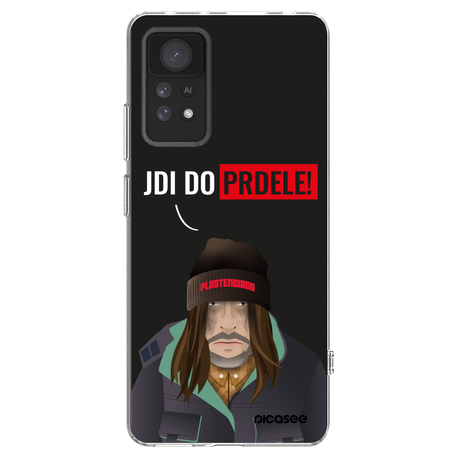 Picasee διαφανής θήκη σιλικόνης Xiaomi Redmi Note 11 Pro 5G - Bezďák