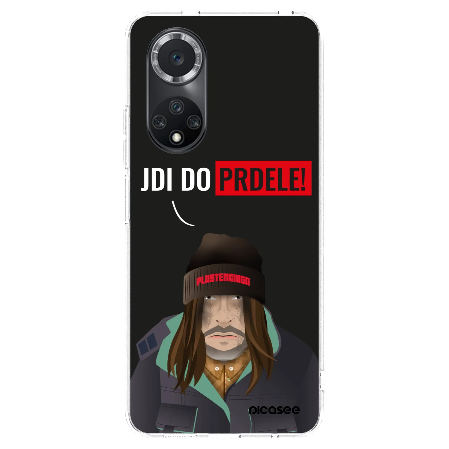 Picasee διαφανής θήκη σιλικόνης Huawei Nova 9 SE - Bezďák