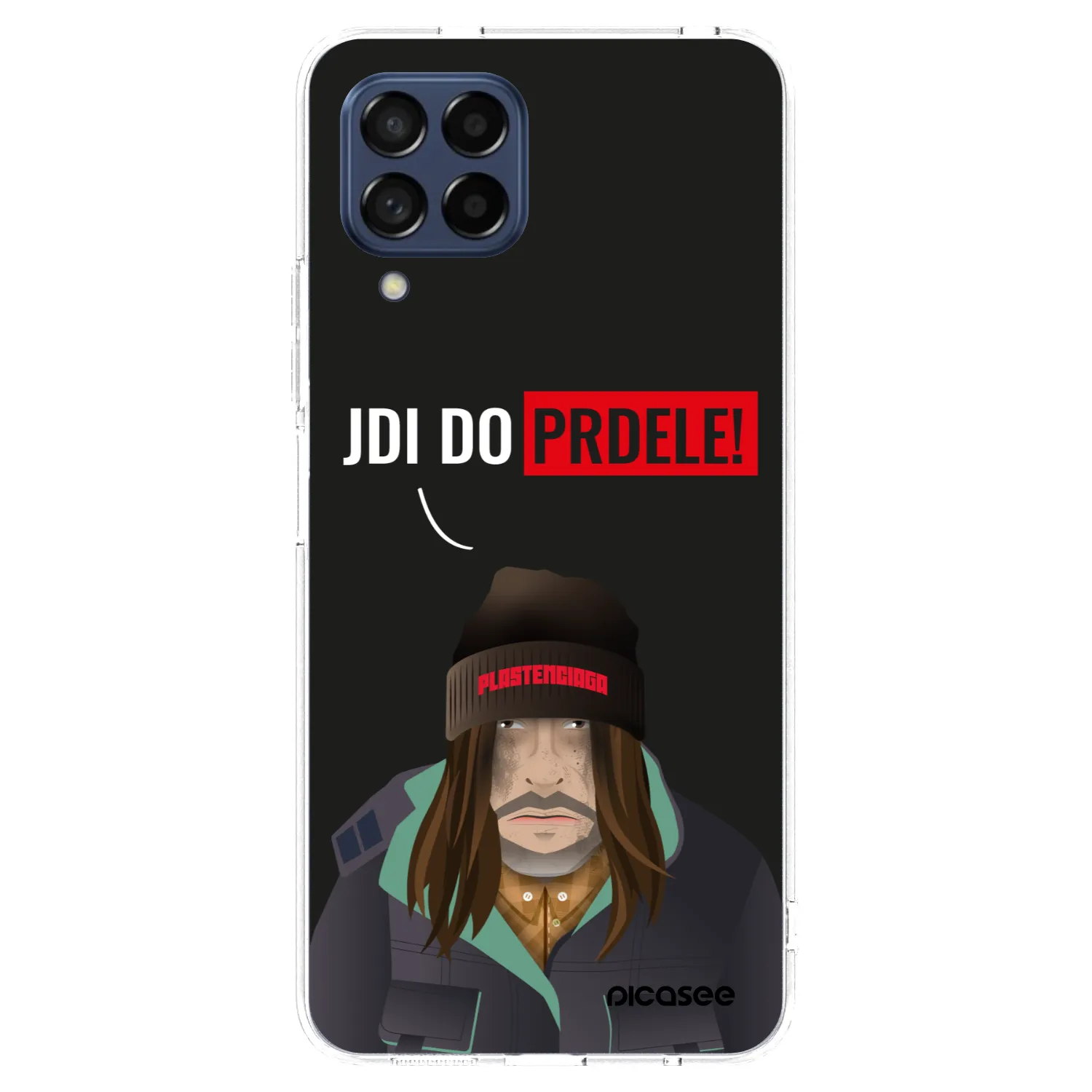 Picasee διαφανής θήκη σιλικόνης Samsung Galaxy M53 5G - Bezďák
