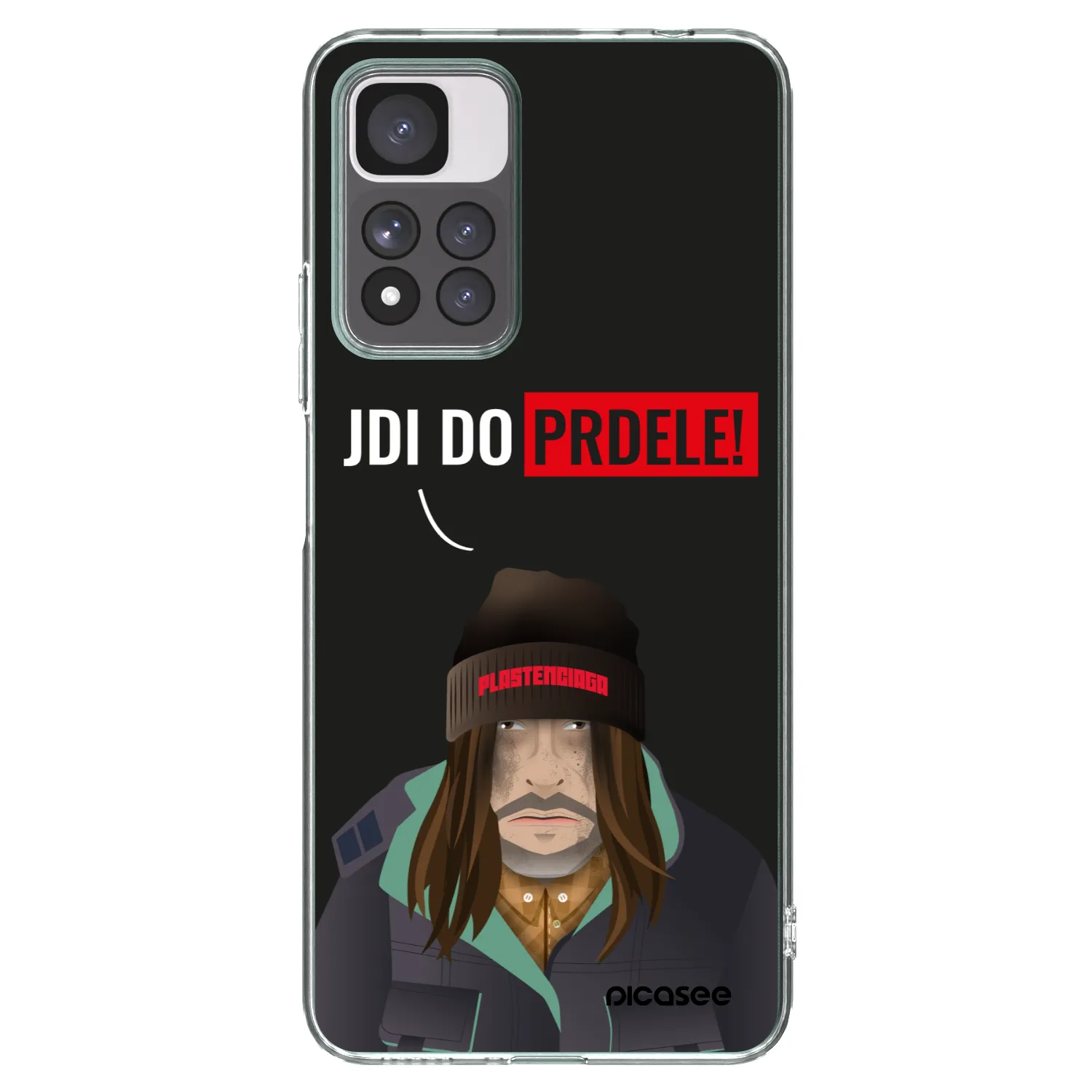 Picasee διαφανής θήκη σιλικόνης Xiaomi Redmi Note 11 Pro+ 5G - Bezďák