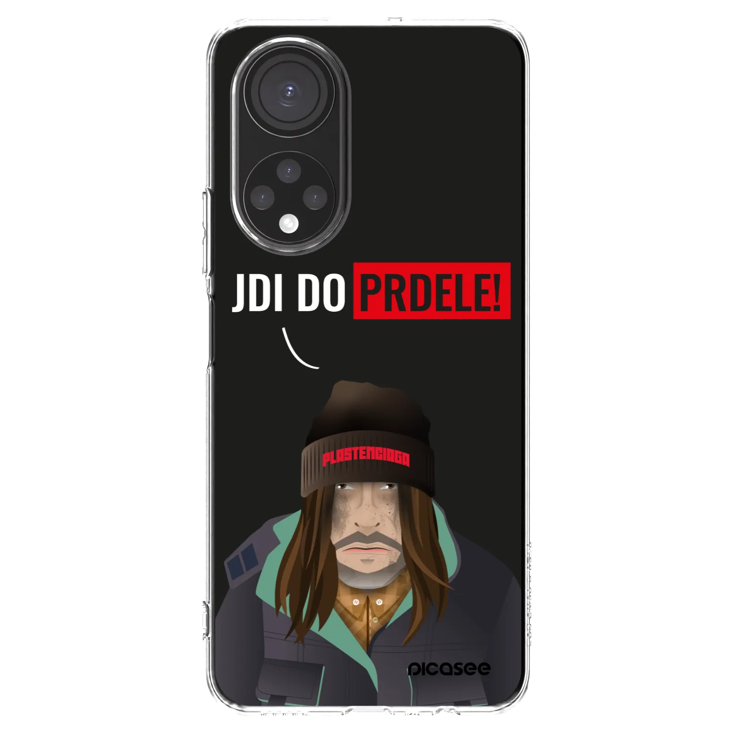 Picasee διαφανής θήκη σιλικόνης Honor X7 - Bezďák