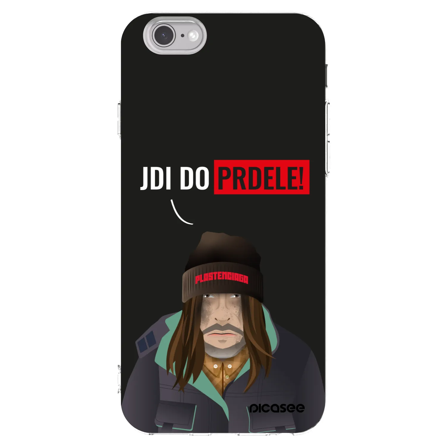 Picasee διαφανής θήκη σιλικόνης Apple iPhone 6/6S - Bezďák