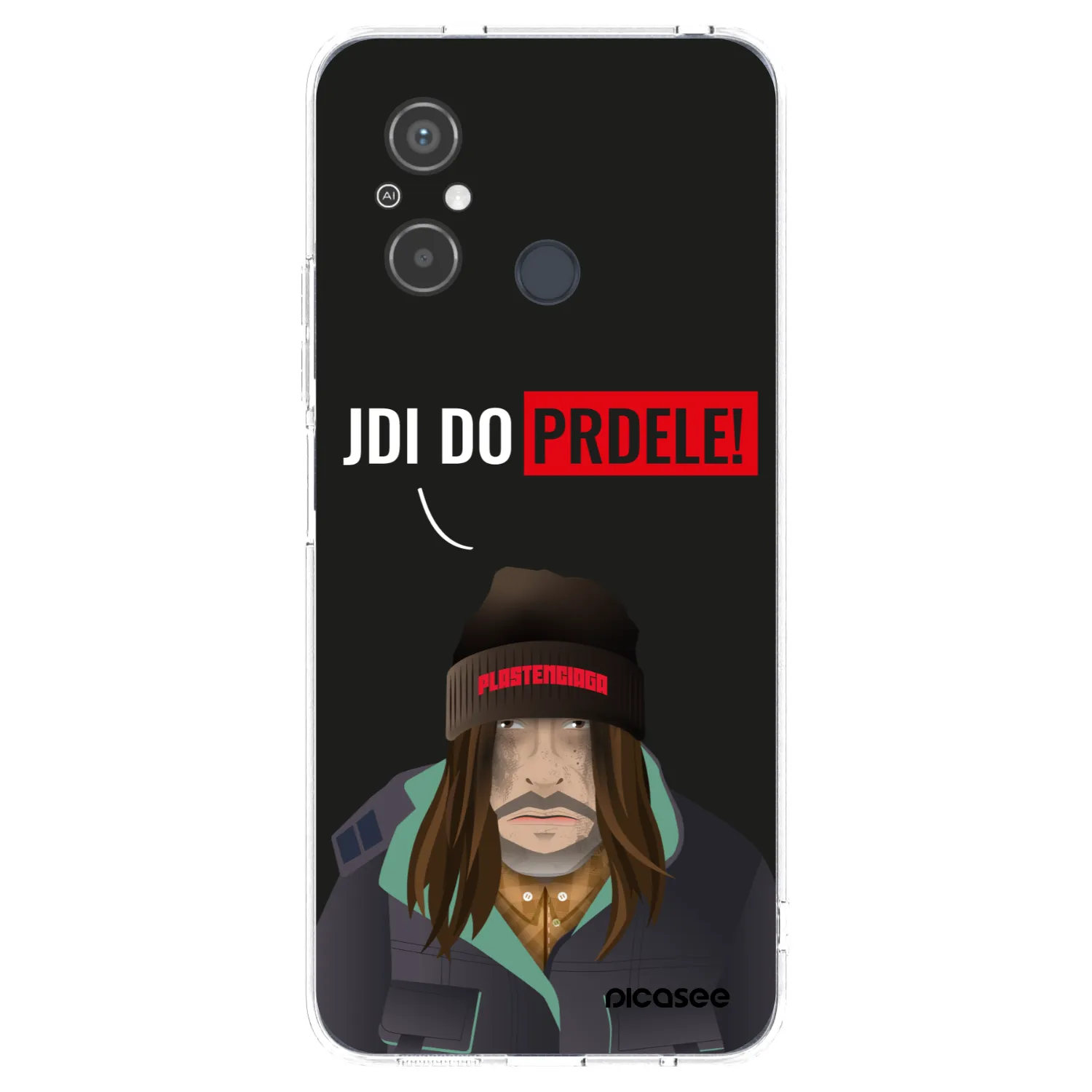 Picasee διαφανής θήκη σιλικόνης Xiaomi Redmi 12C - Bezďák