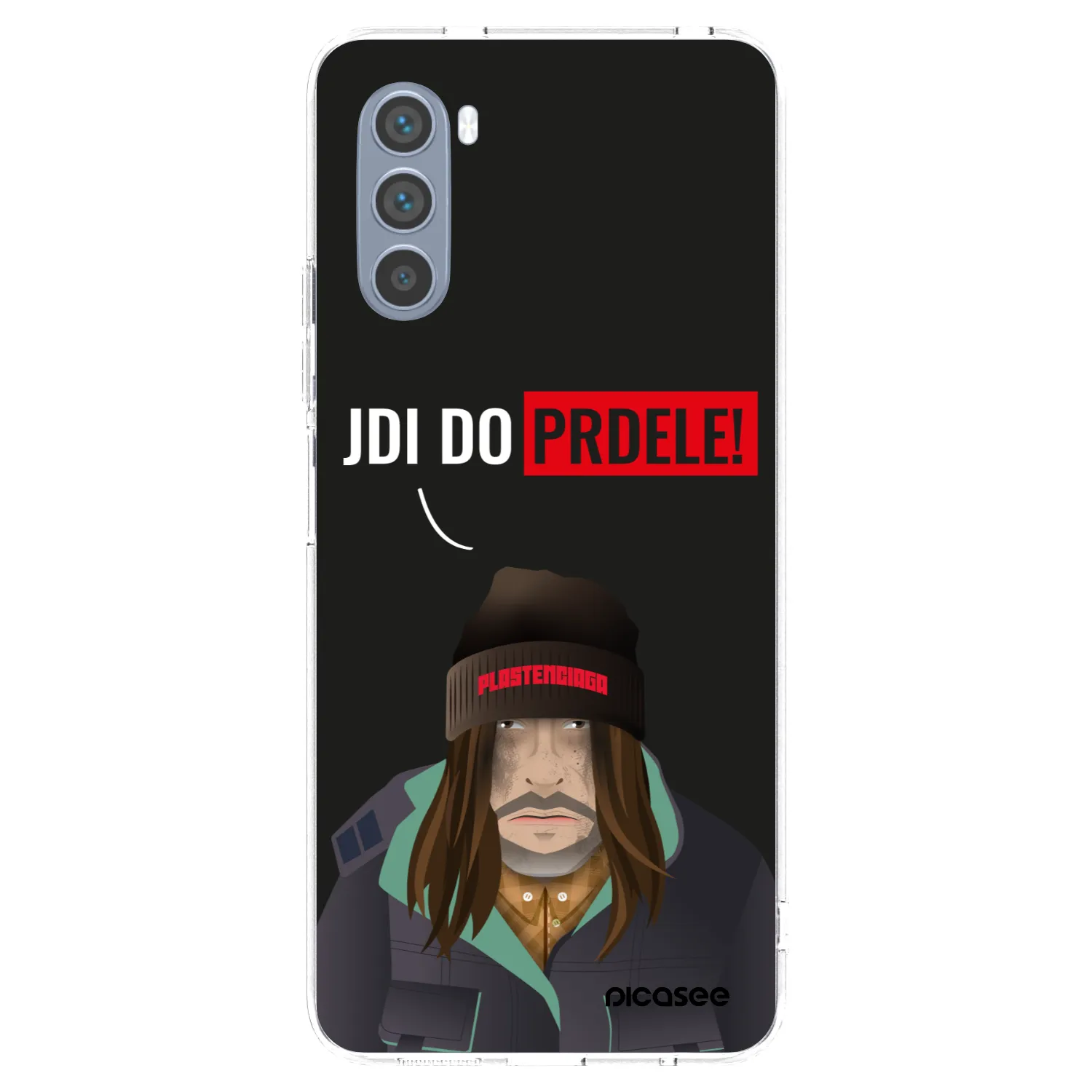 Picasee διαφανής θήκη σιλικόνης Motorola Moto G62 - Bezďák