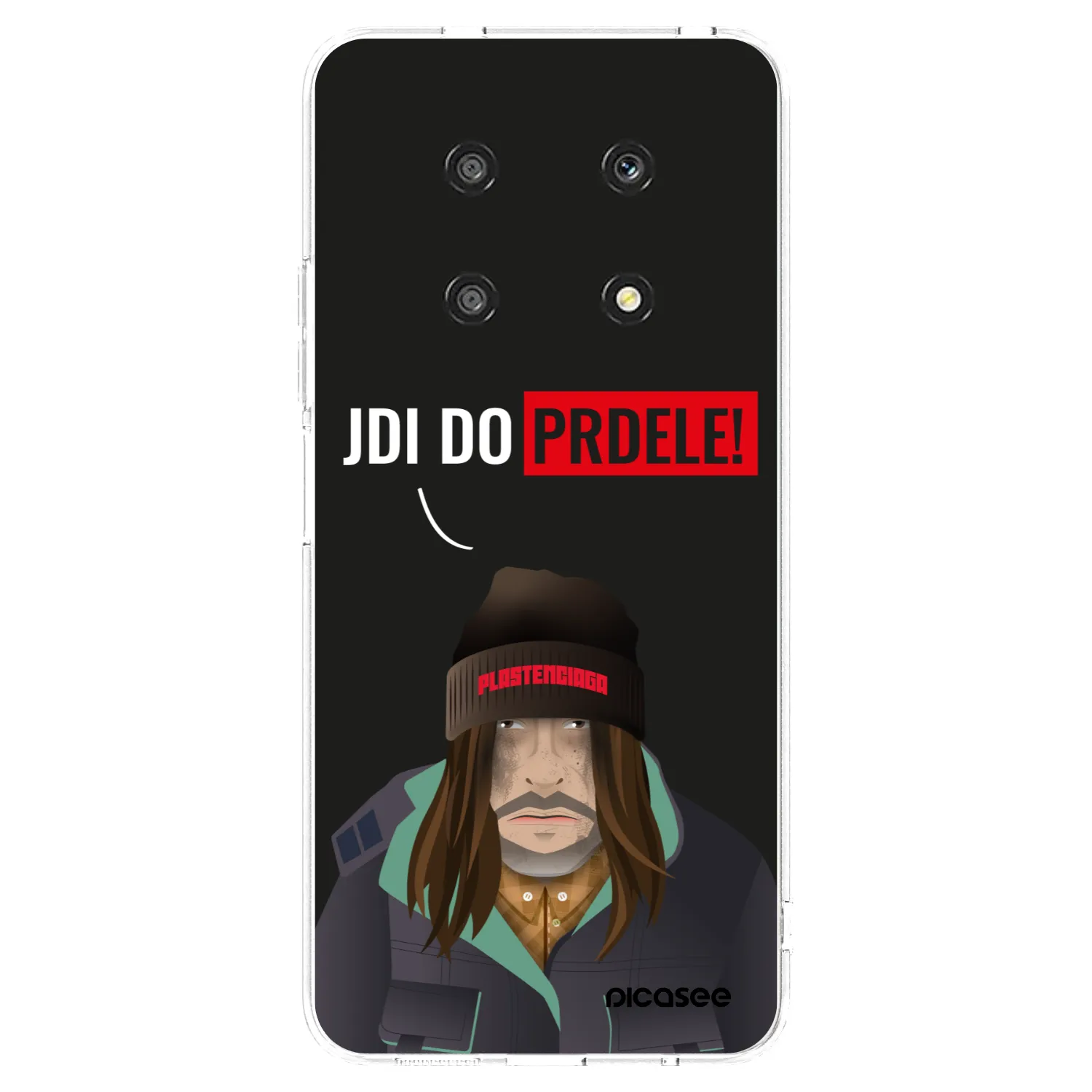 Picasee διαφανής θήκη σιλικόνης Honor Magic4 Lite 5G - Bezďák