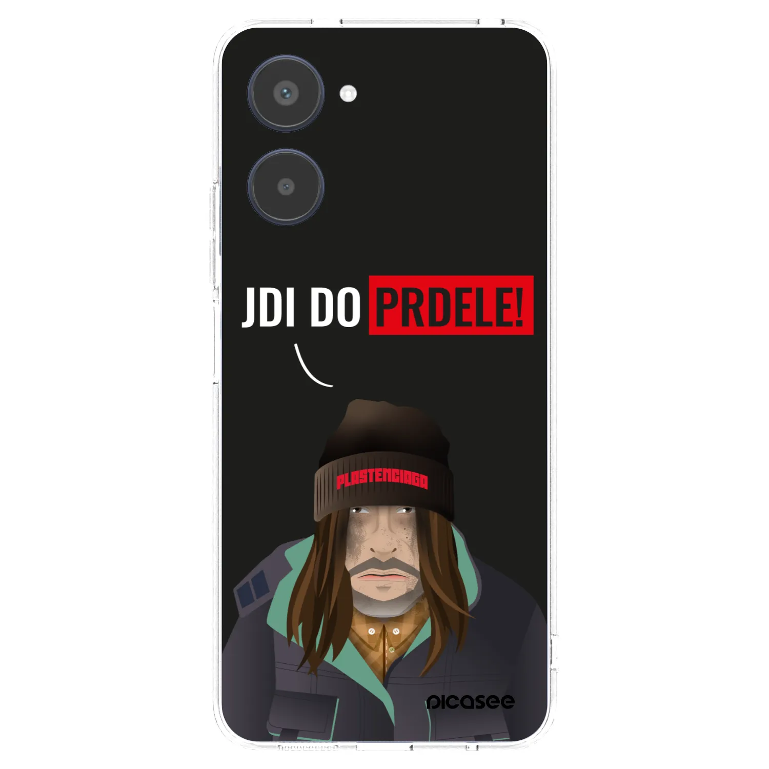 Picasee διαφανής θήκη σιλικόνης Realme 10 4G - Bezďák