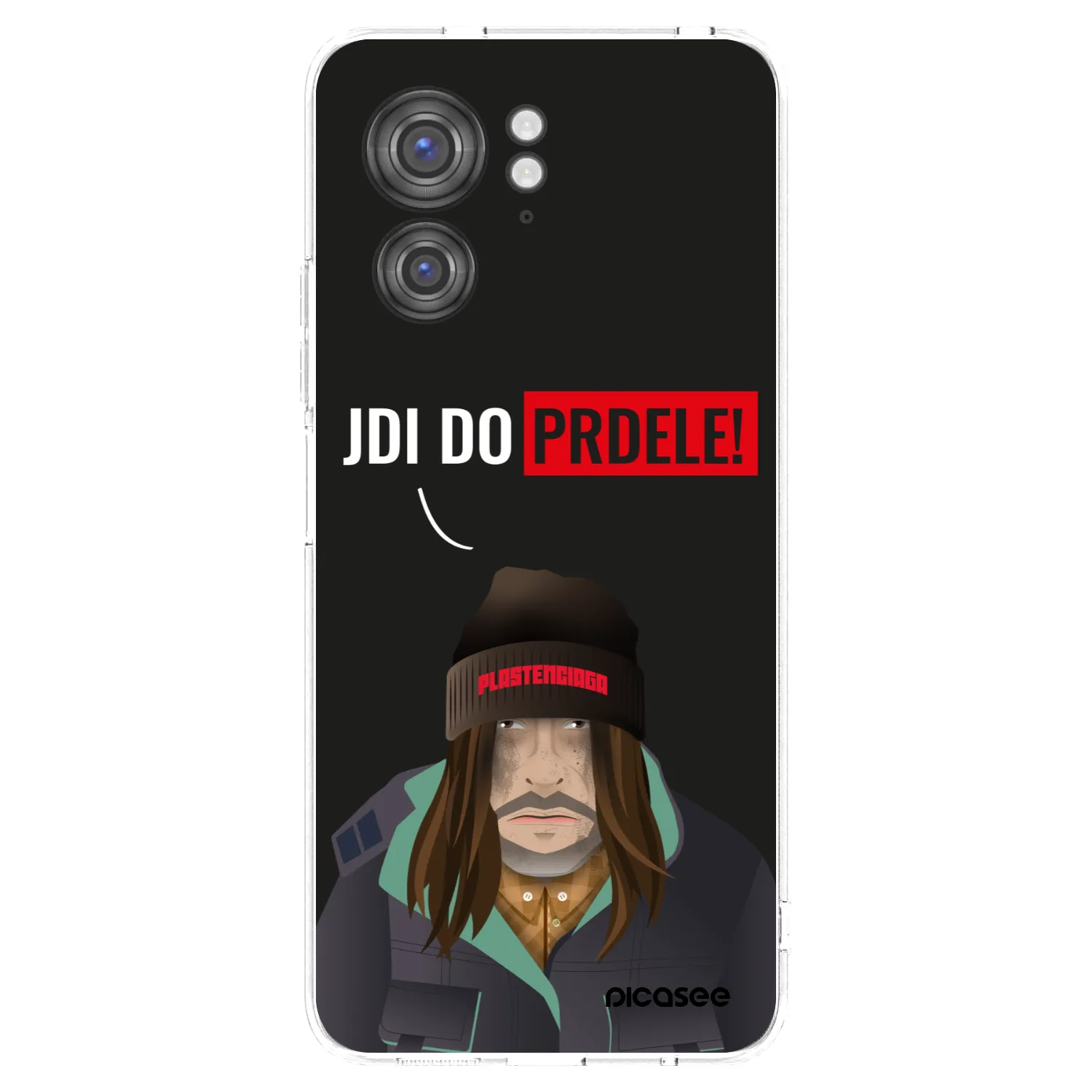 Picasee διαφανής θήκη σιλικόνης Motorola Edge 40 - Bezďák