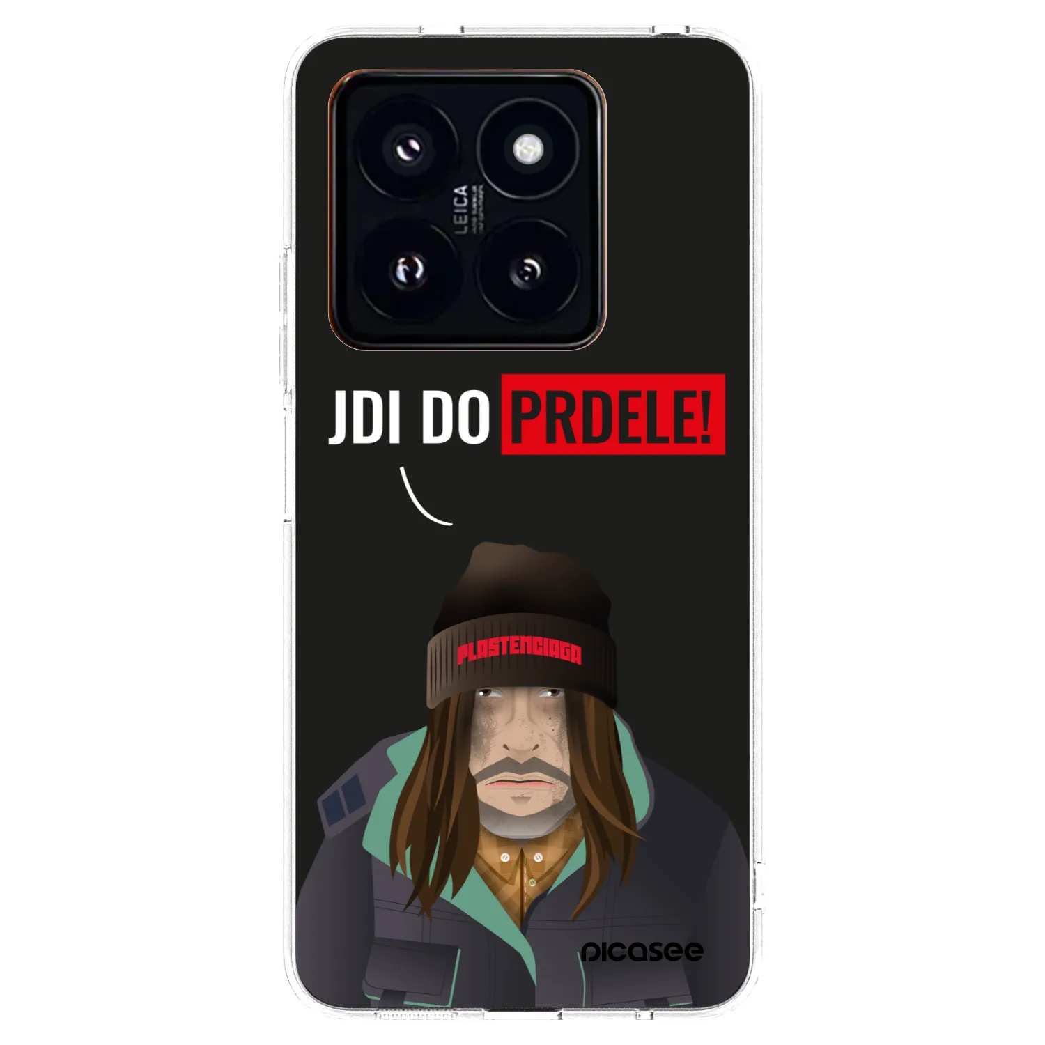 Picasee διαφανής θήκη σιλικόνης Xiaomi 14 Pro - Bezďák