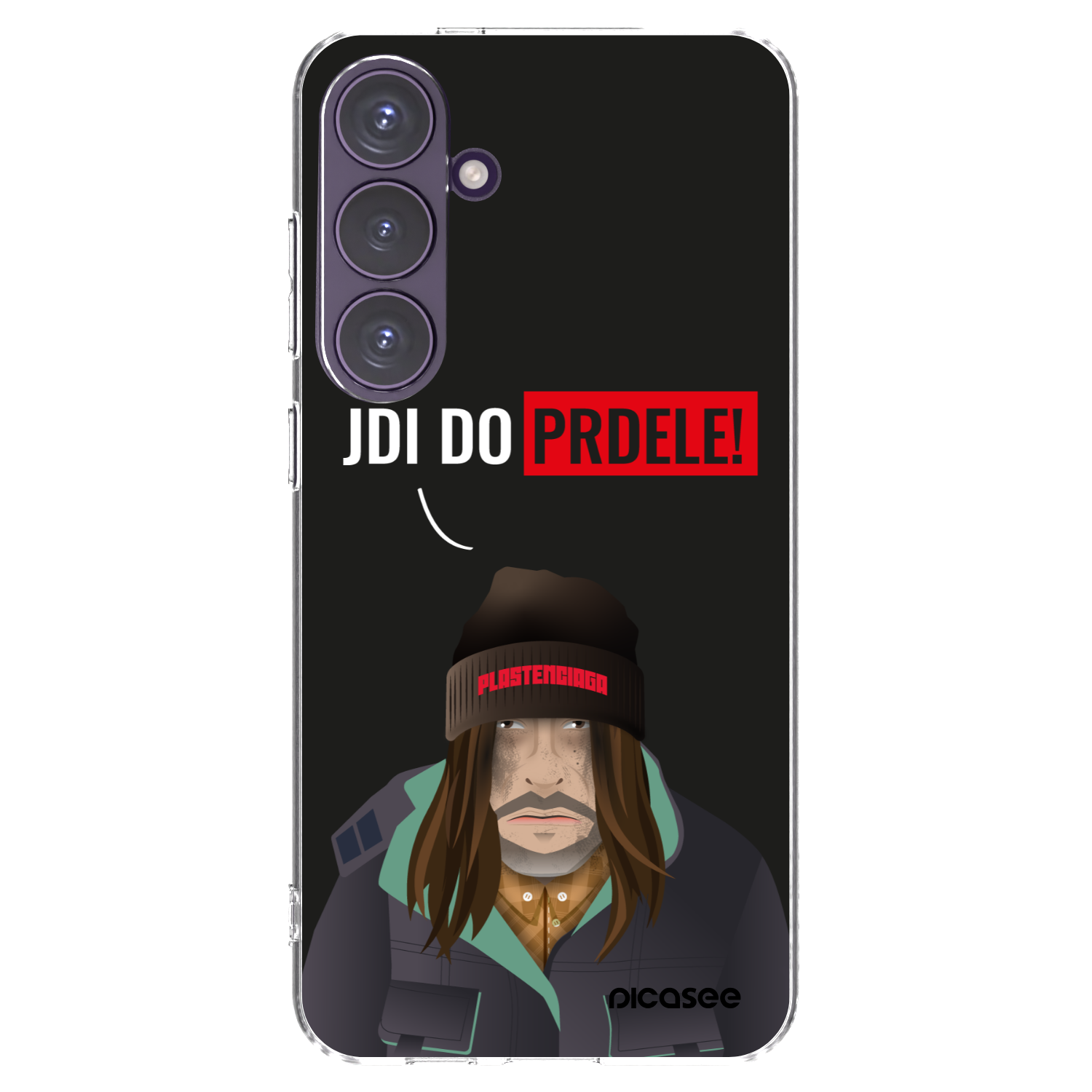 Picasee διαφανής θήκη σιλικόνης Samsung Galaxy S24+ S926B 5G - Bezďák