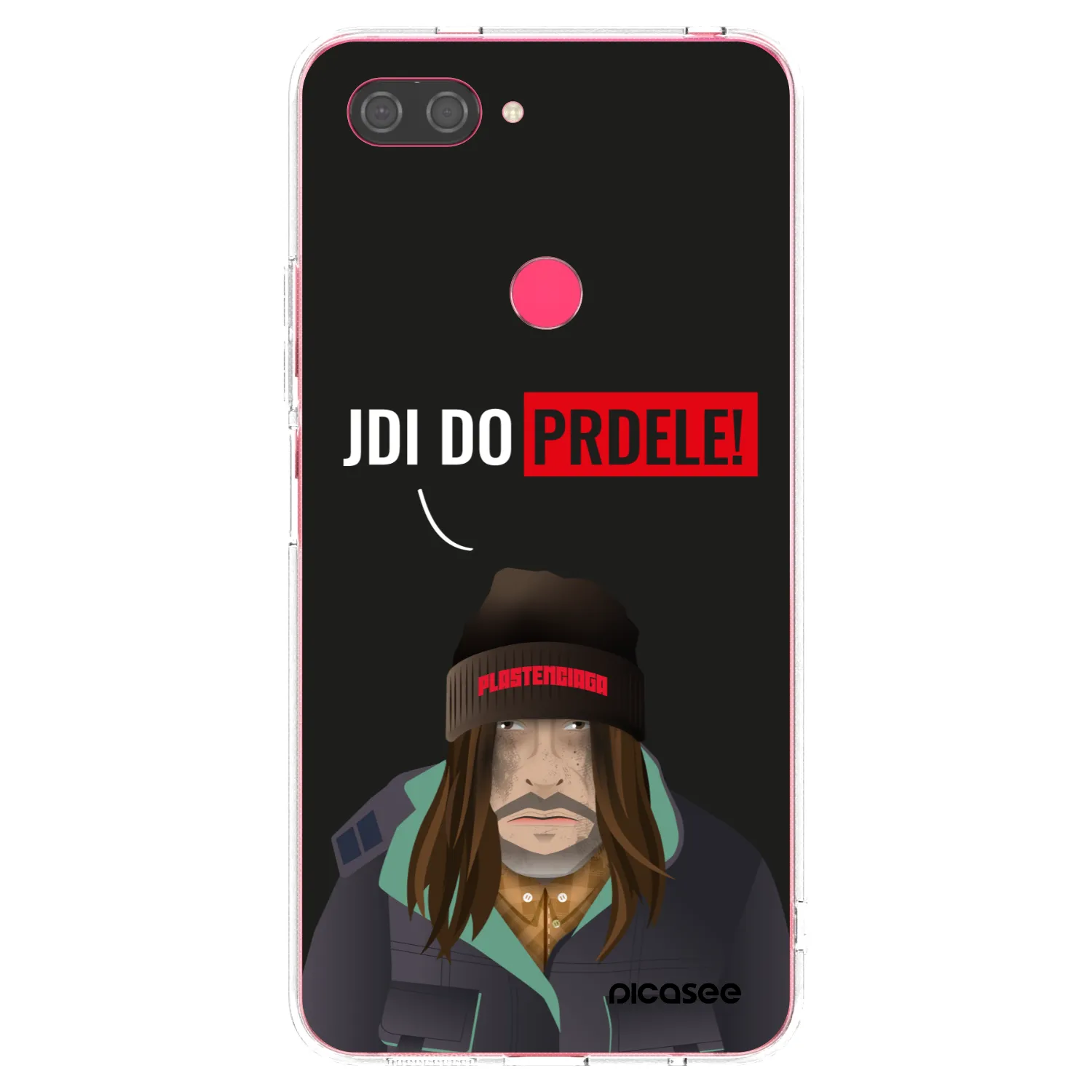 Picasee διαφανής θήκη σιλικόνης Xiaomi Mi 8 Lite - Bezďák