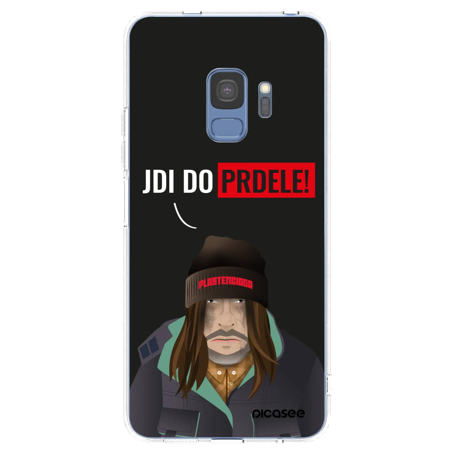 Picasee διαφανής θήκη σιλικόνης Samsung Galaxy S9 G960F - Bezďák