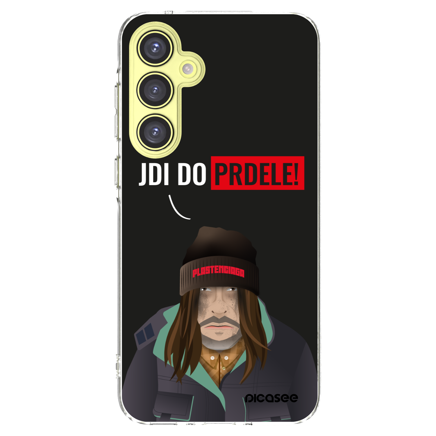 Picasee διαφανής θήκη σιλικόνης Samsung Galaxy A35 5G A356B - Bezďák