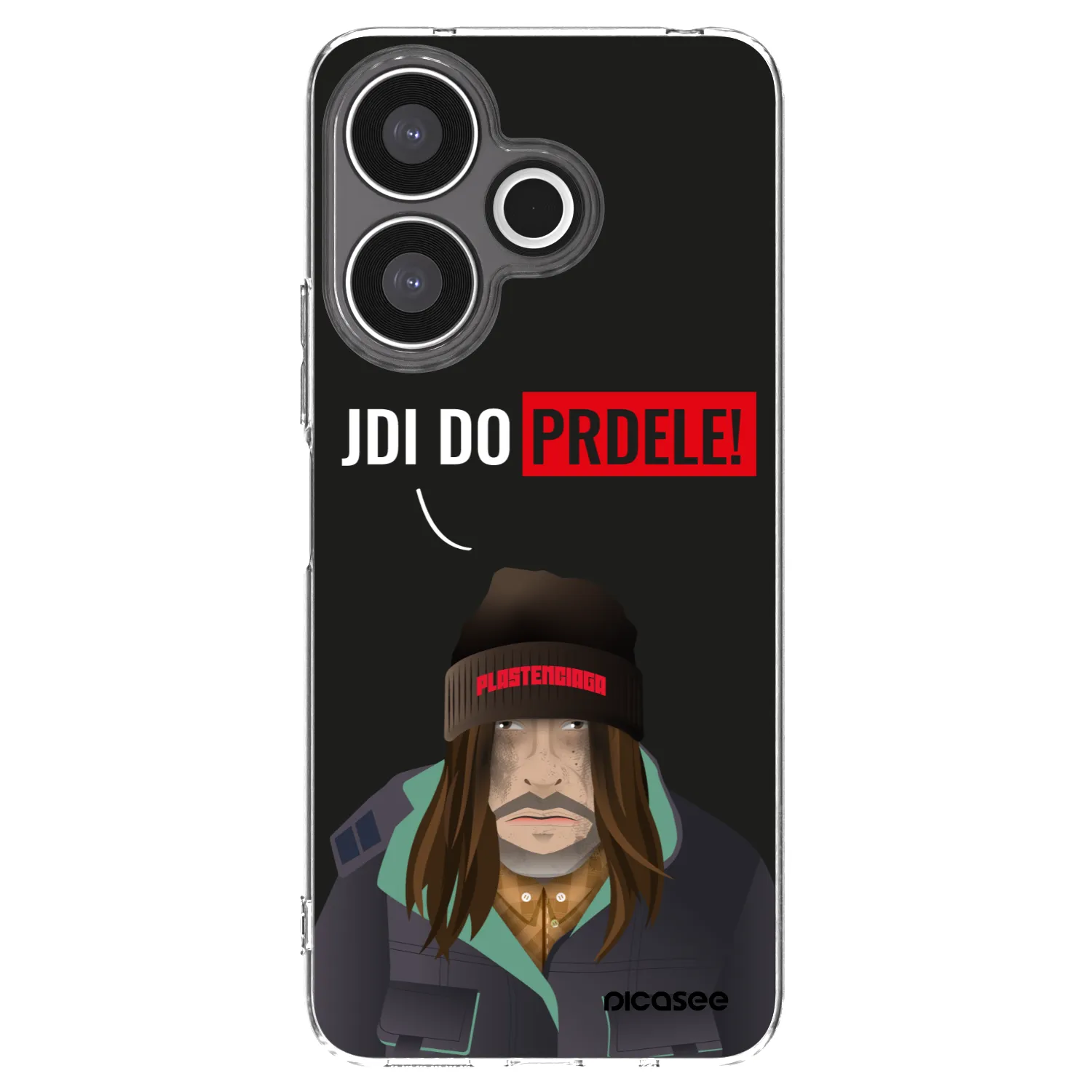 Picasee διαφανής θήκη σιλικόνης Xiaomi Redmi 13 4G - Bezďák