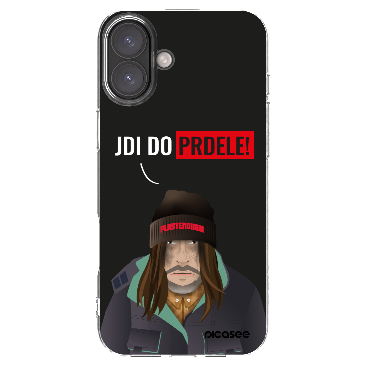 Picasee διαφανής θήκη σιλικόνης Apple iPhone 16 Plus - Bezďák