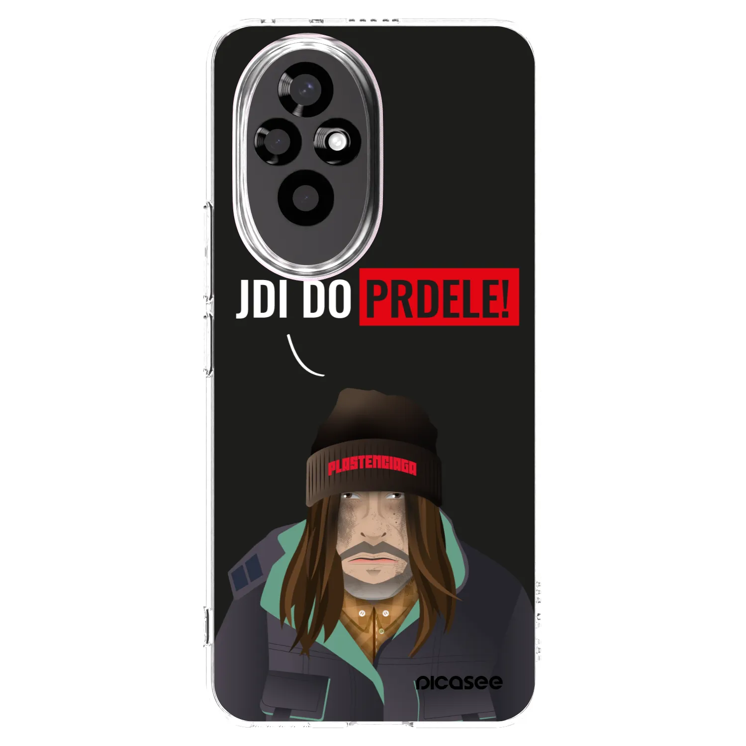 Picasee διαφανής θήκη σιλικόνης Honor 200 Pro 5G - Bezďák