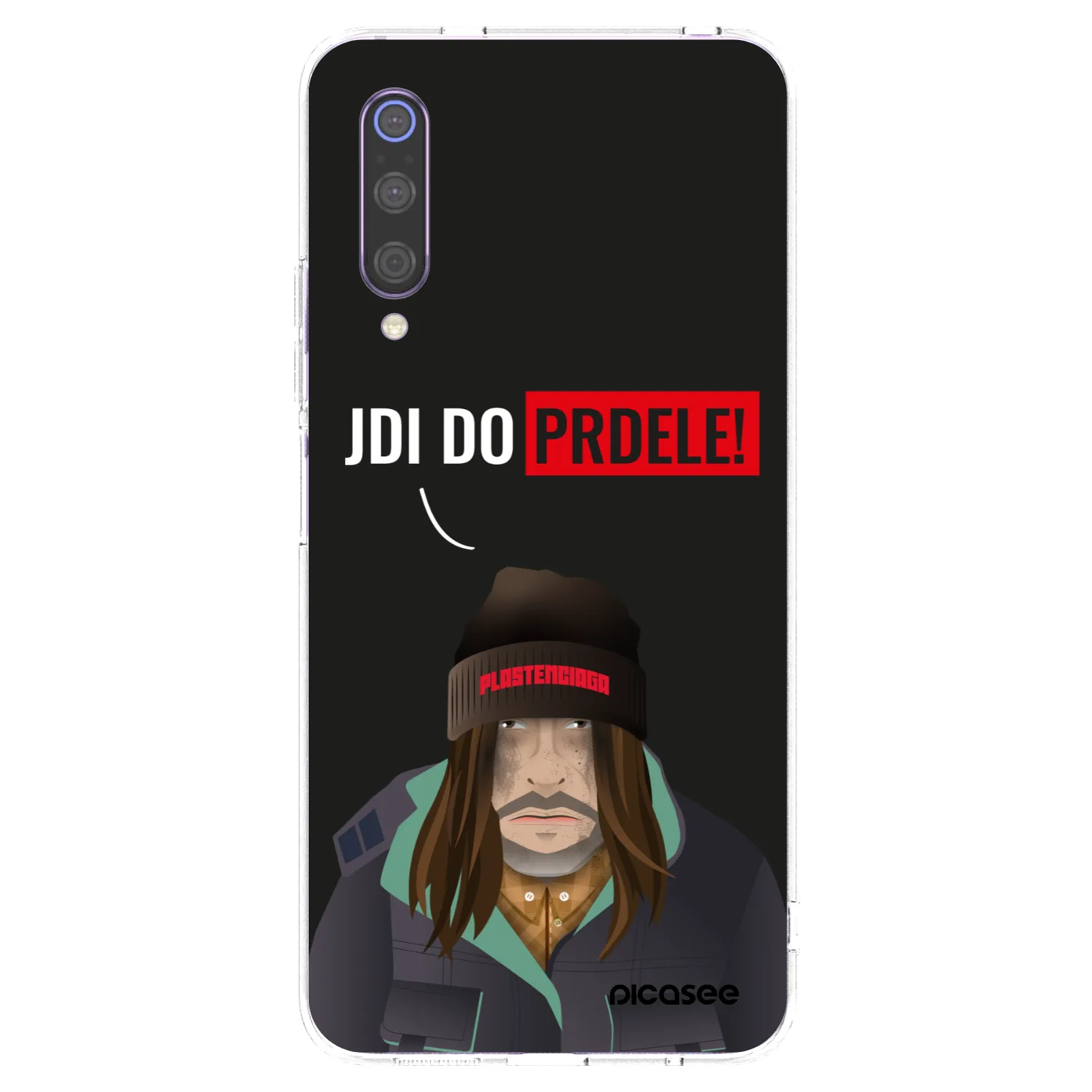 Picasee διαφανής θήκη σιλικόνης Xiaomi Mi 9 - Bezďák