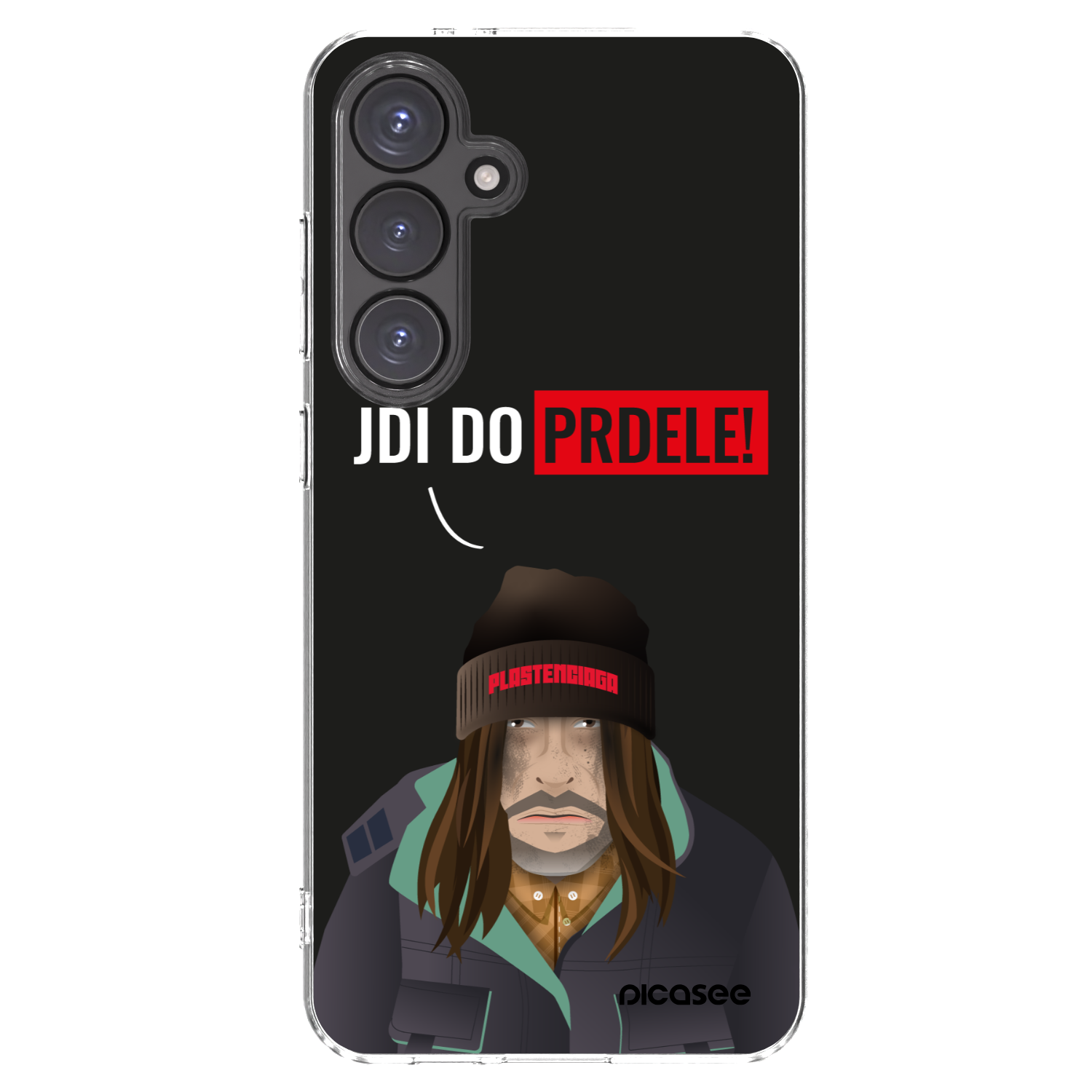 Picasee διαφανής θήκη σιλικόνης Samsung Galaxy S24 FE S721B - Bezďák