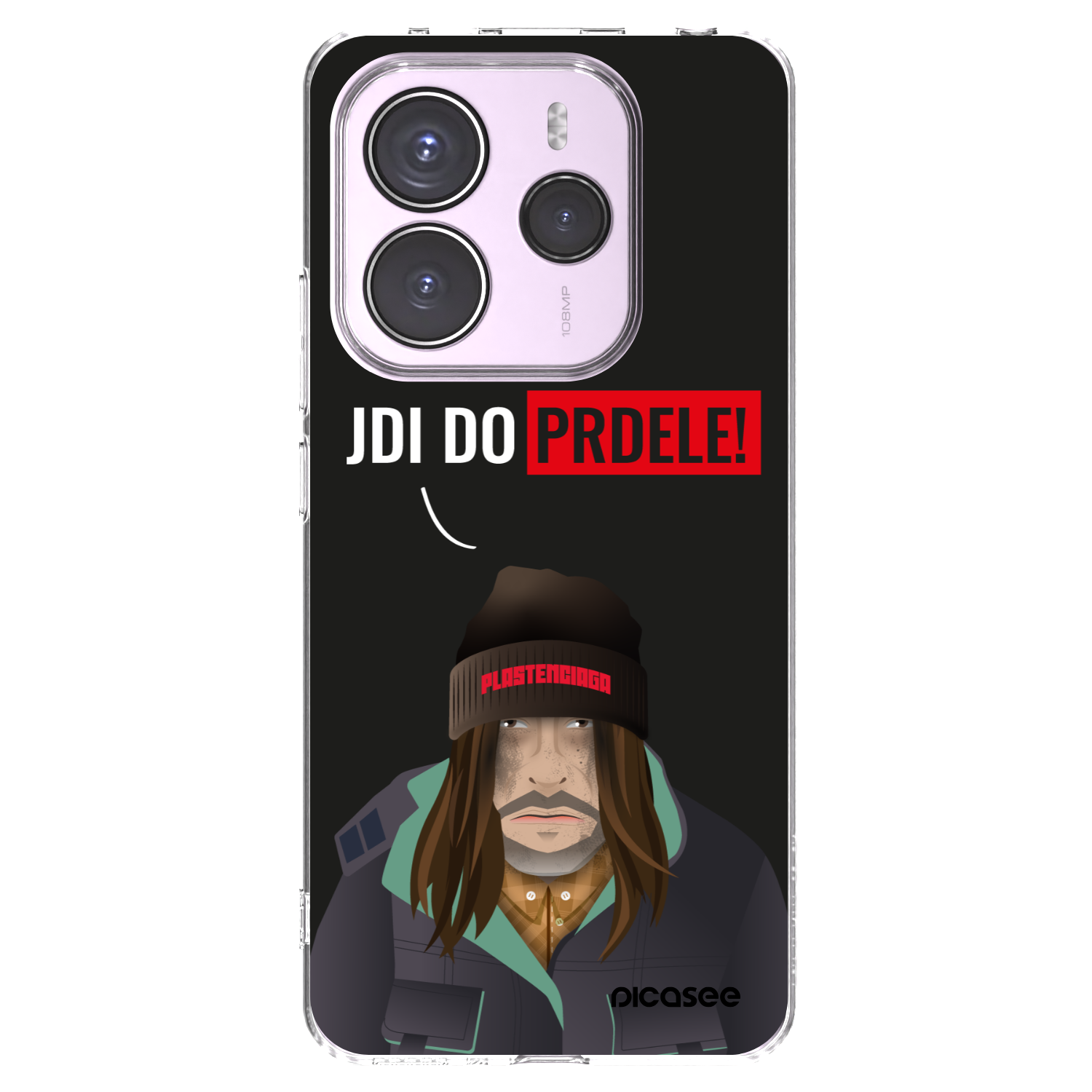 Picasee διαφανής θήκη σιλικόνης Xiaomi Redmi Note 14 5G - Bezďák