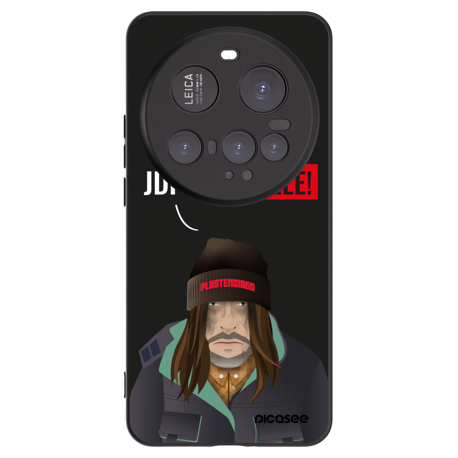 Picasee Μαύρη θήκη σιλικόνης για Xiaomi 15 Ultra - Bezďák