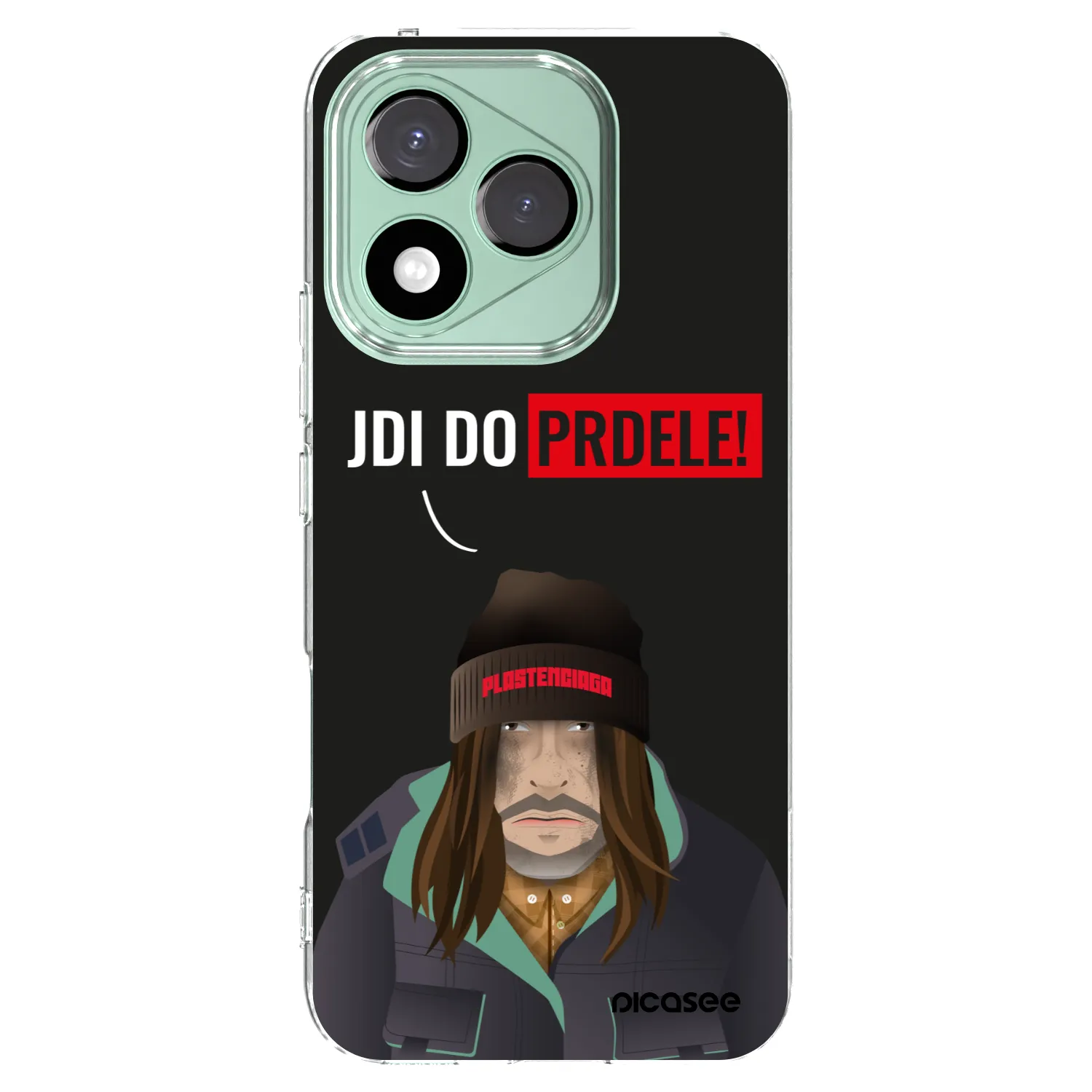 Picasee διαφανής θήκη σιλικόνης Honor 400 Lite 5G - Bezďák
