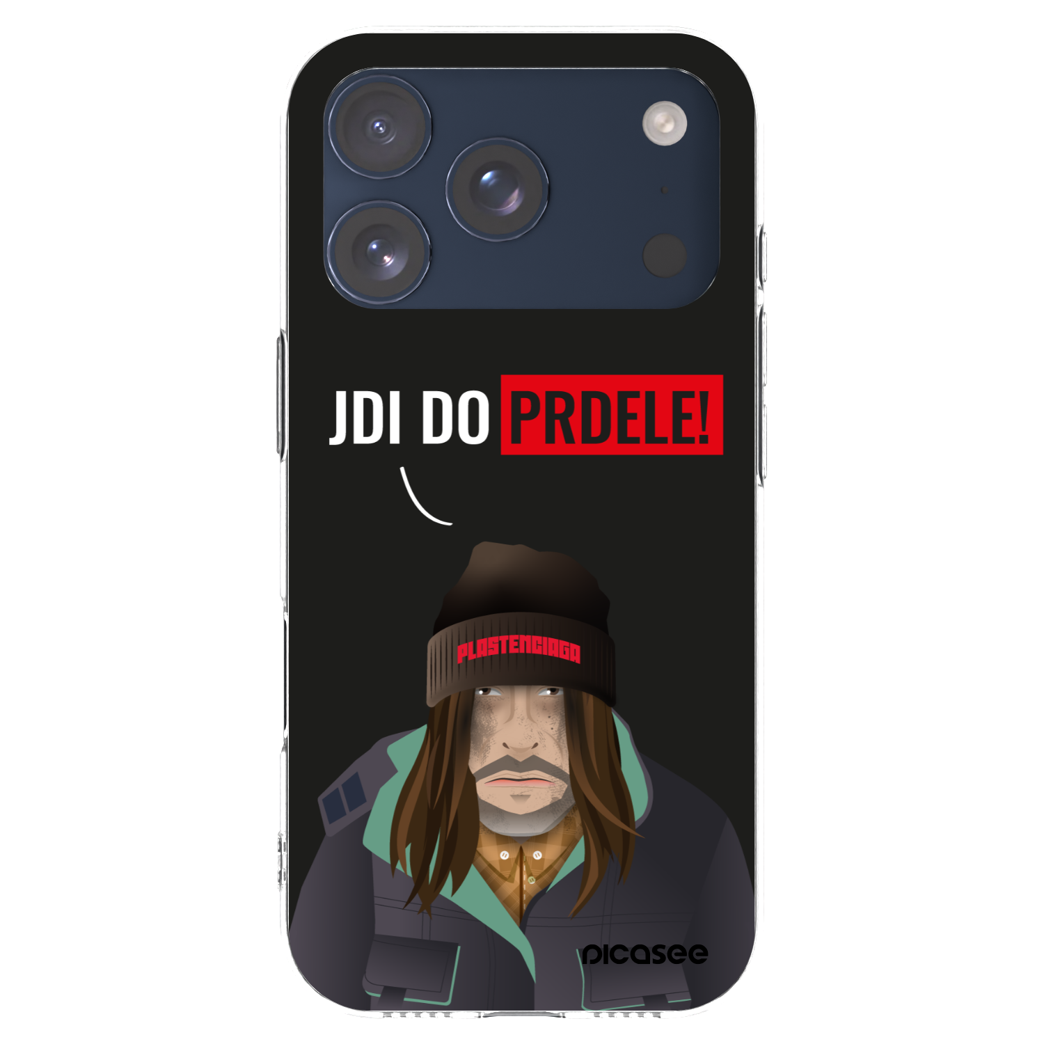 Picasee διαφανής θήκη σιλικόνης Apple iPhone 17 Pro - Bezďák