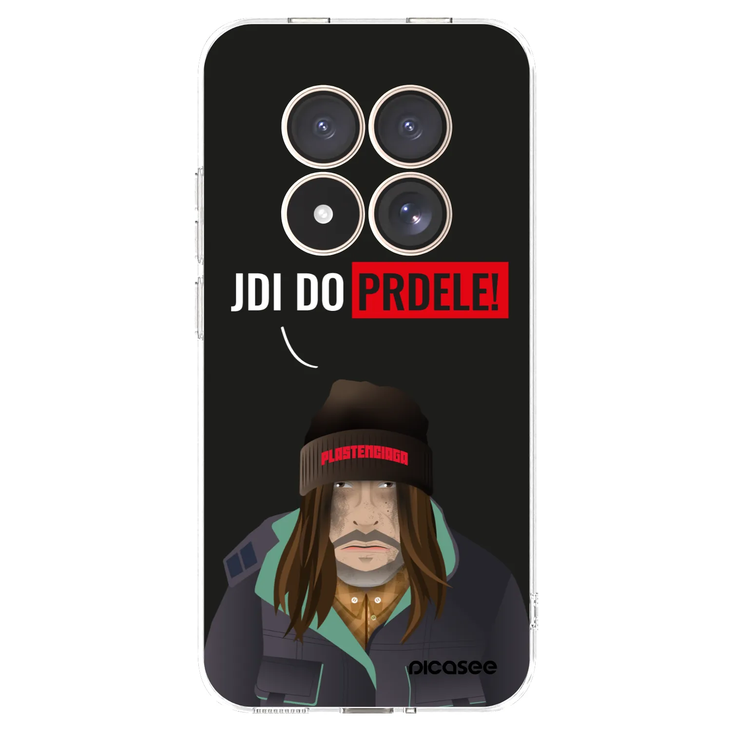 Picasee διαφανής θήκη σιλικόνης Xiaomi Redmi Note 15 Pro 4G - Bezďák