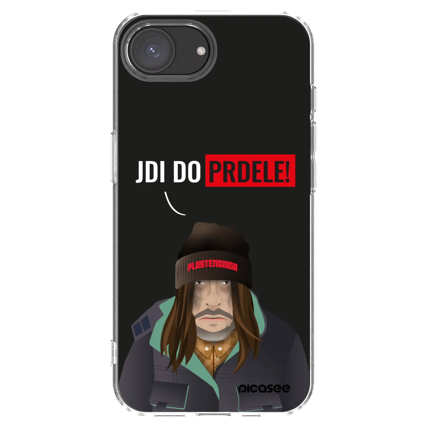 Picasee διαφανής θήκη σιλικόνης Apple iPhone 17e - Bezďák
