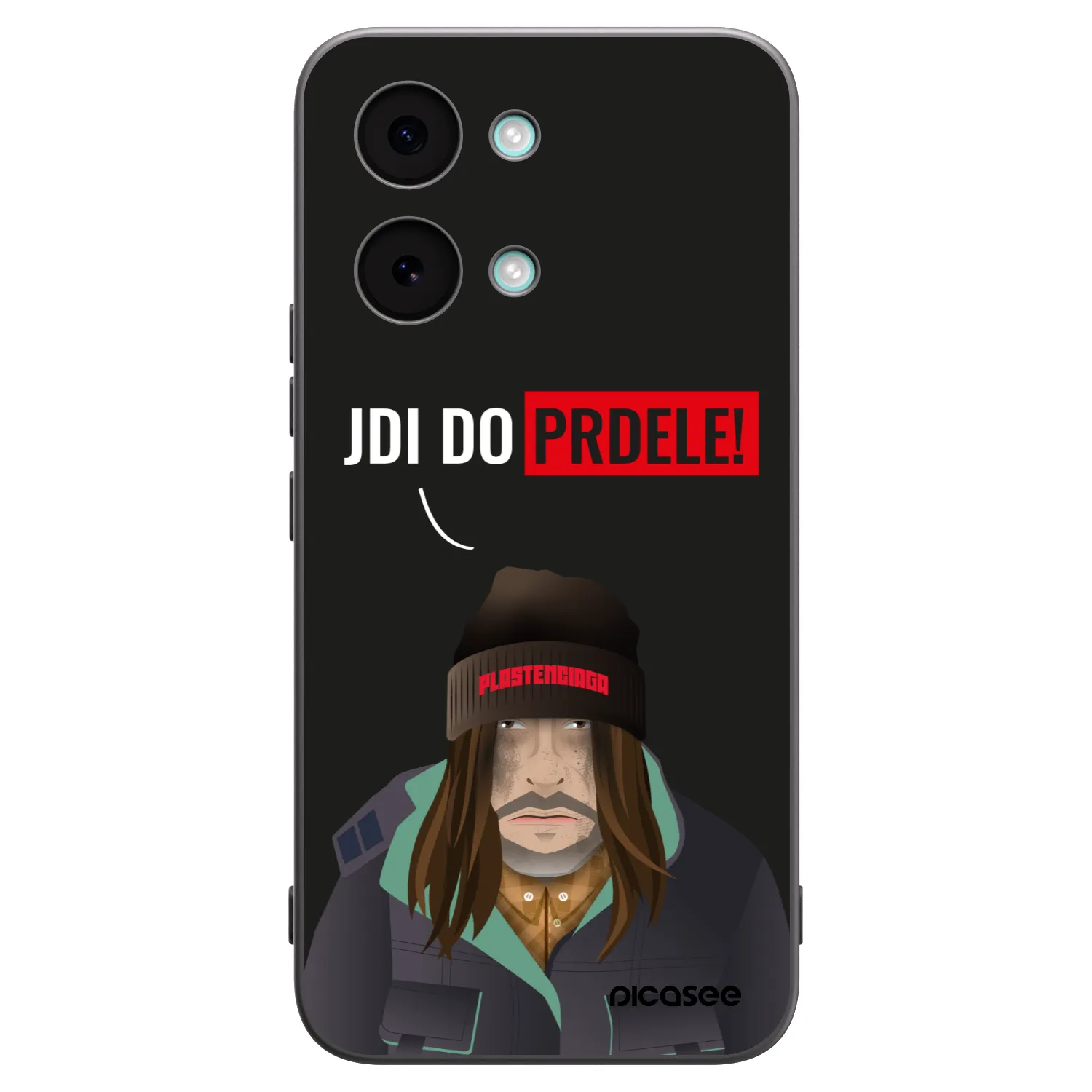 Picasee Μαύρη θήκη σιλικόνης για Xiaomi Poco X8 Pro Max - Bezďák