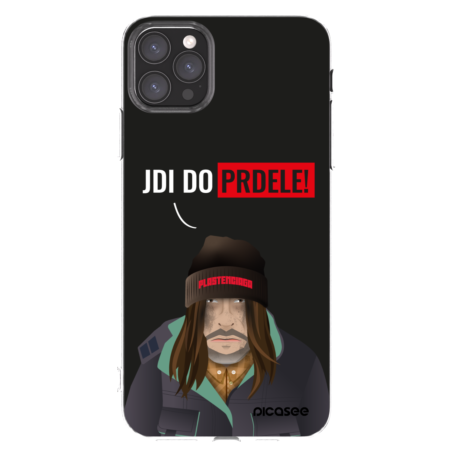 Picasee διαφανής θήκη σιλικόνης Apple iPhone 11 Pro Max - Bezďák
