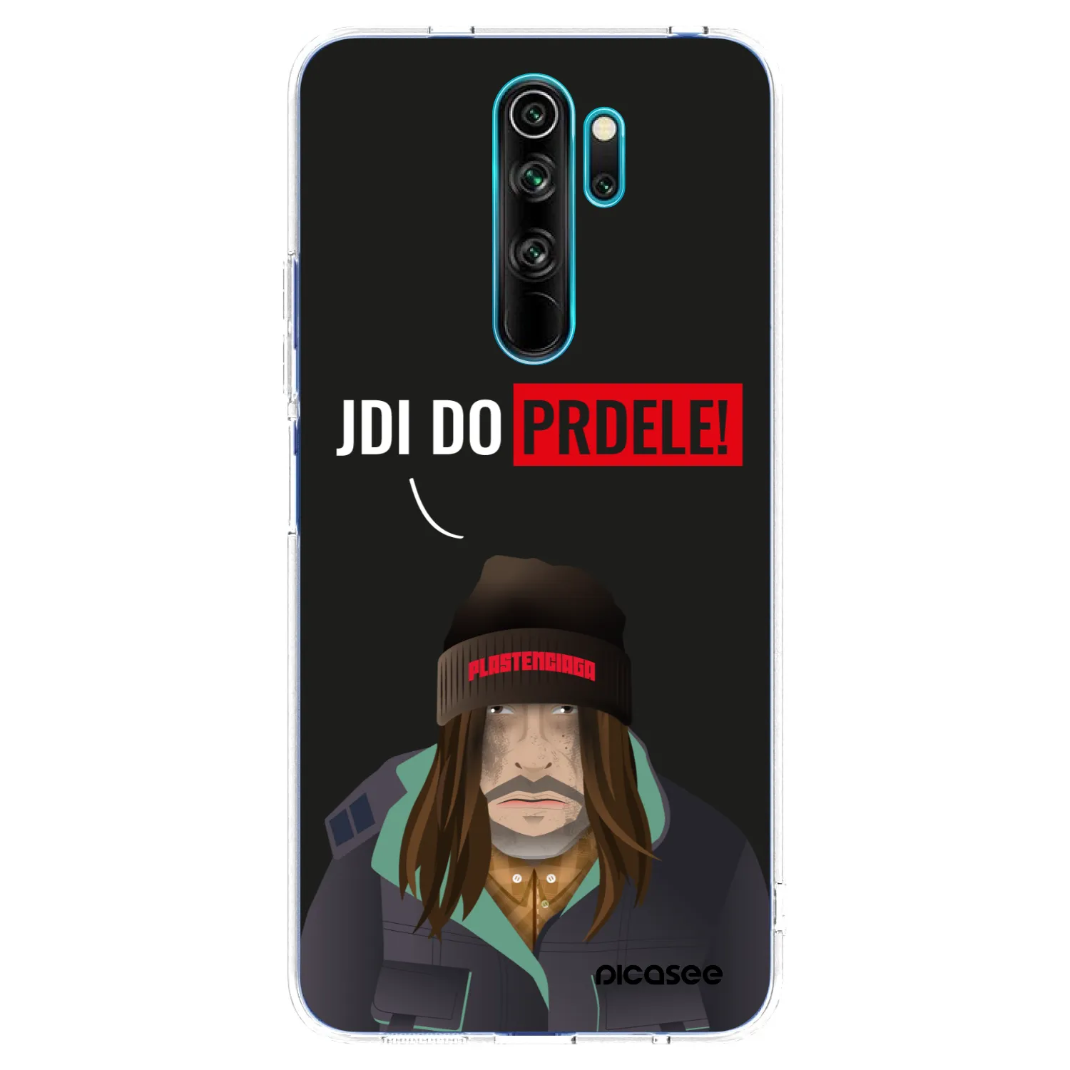 Picasee διαφανής θήκη σιλικόνης Xiaomi Redmi Note 8 Pro - Bezďák