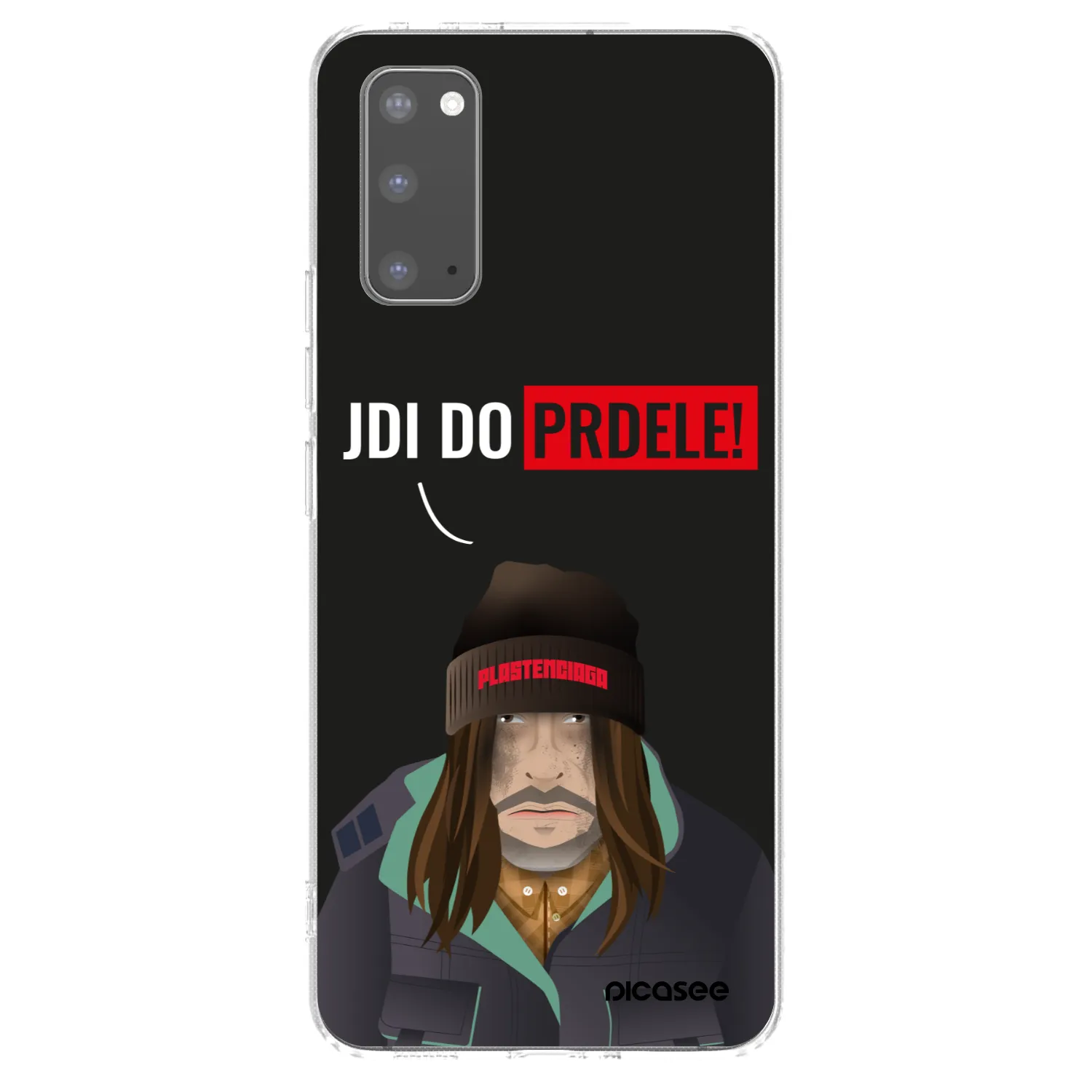 Picasee διαφανής θήκη σιλικόνης Samsung Galaxy S20 G980F - Bezďák