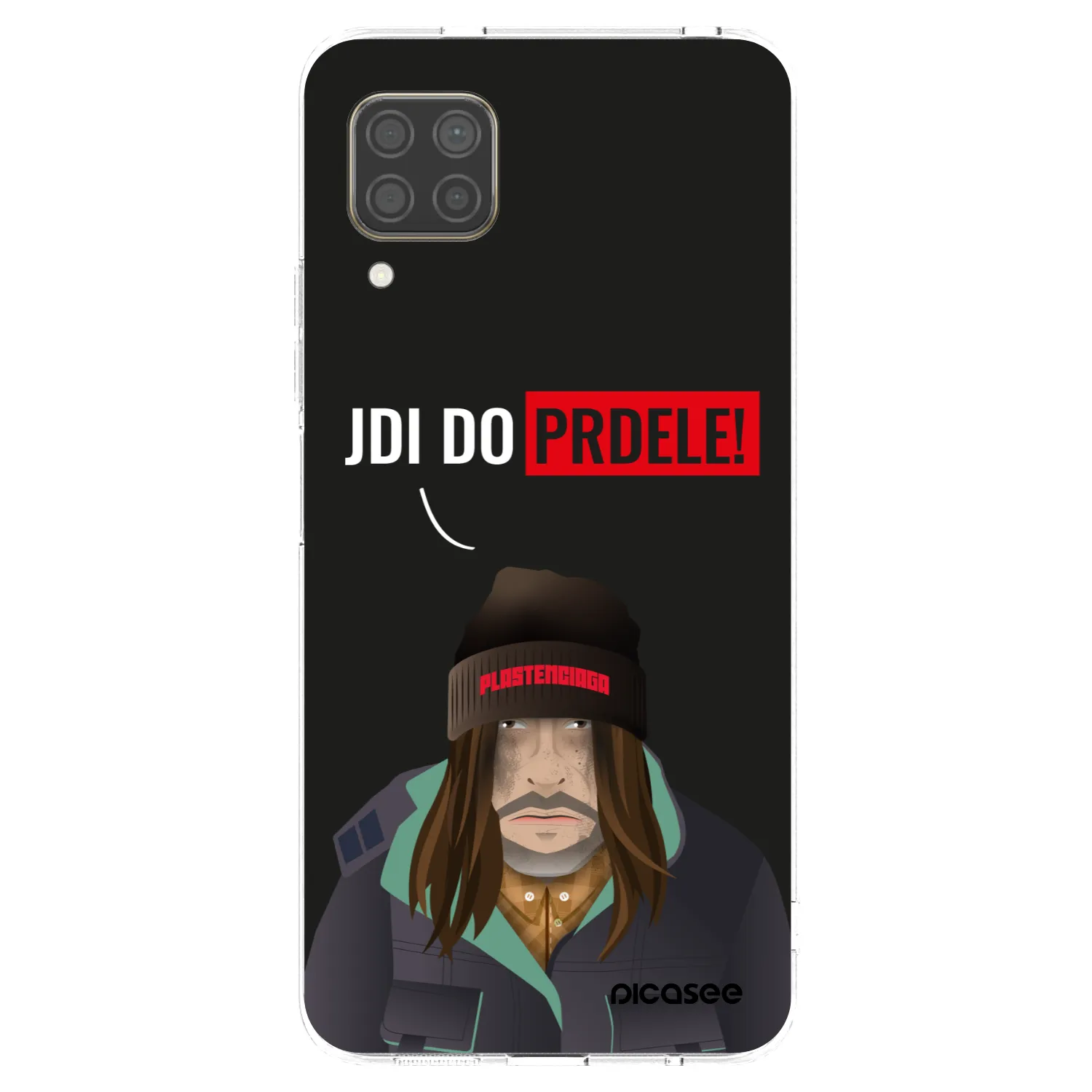 Picasee διαφανής θήκη σιλικόνης Huawei P40 Lite - Bezďák