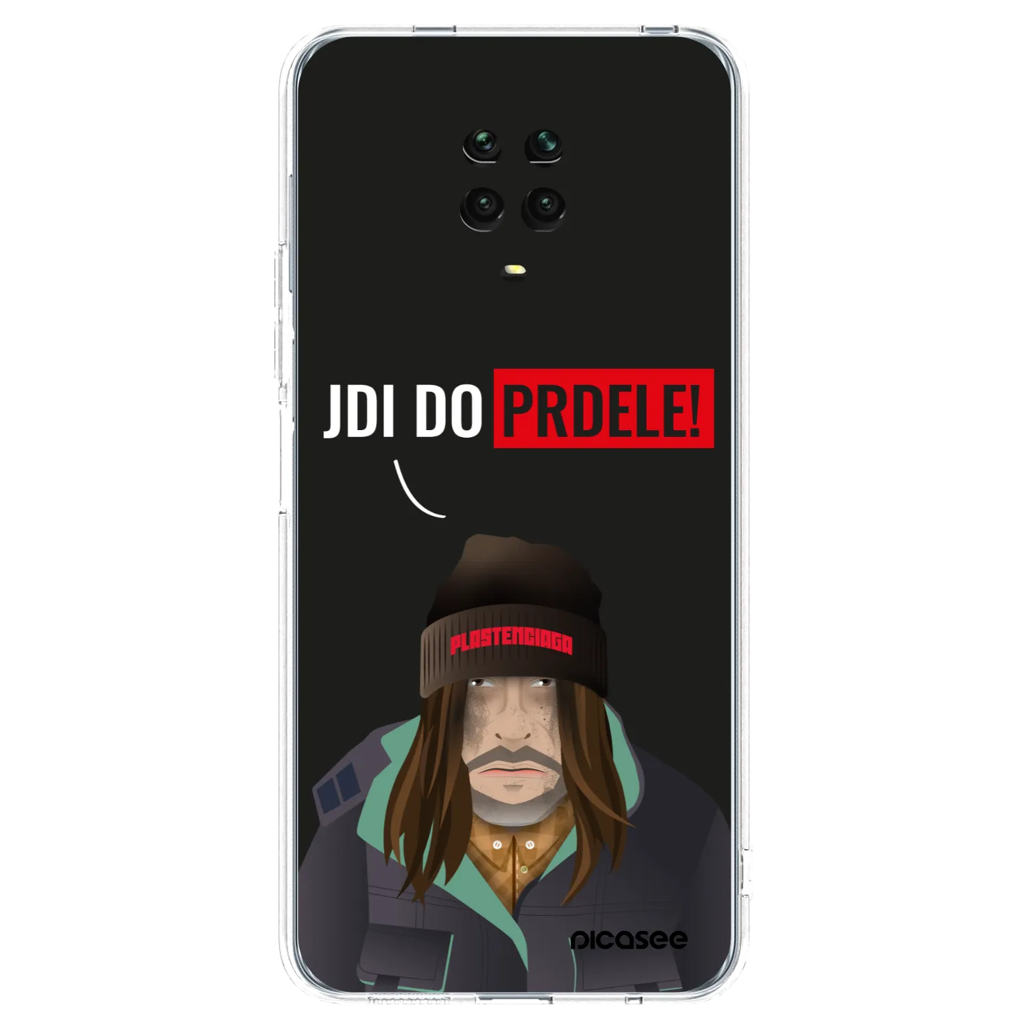 Picasee διαφανής θήκη σιλικόνης Xiaomi Redmi Note 9 Pro - Bezďák