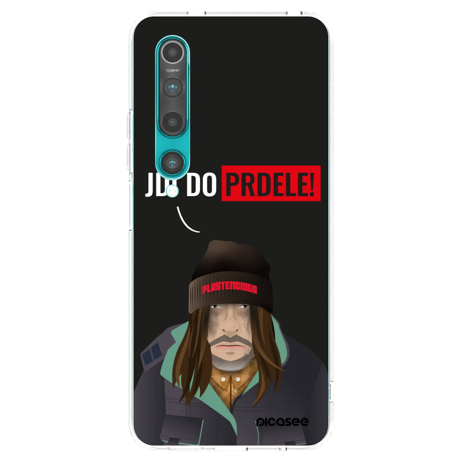 Picasee διαφανής θήκη σιλικόνης Xiaomi Mi 10 - Bezďák