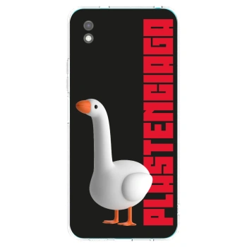 Picasee Μαύρη θήκη σιλικόνης για Xiaomi Redmi 9A - Kiky Ricky