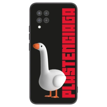 Picasee Μαύρη θήκη σιλικόνης για Samsung Galaxy A42 A426B - Kiky Ricky