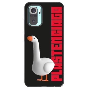 Picasee Μαύρη θήκη σιλικόνης για Xiaomi Redmi Note 10 Pro - Kiky Ricky