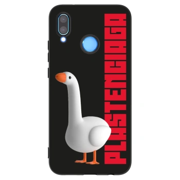 Picasee Μαύρη θήκη σιλικόνης για Huawei P20 Lite - Kiky Ricky