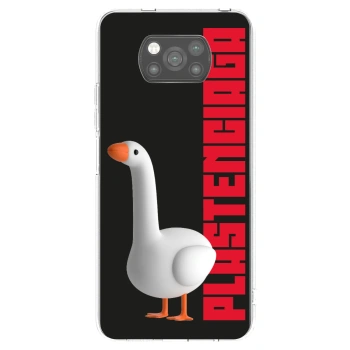 Picasee Μαύρη θήκη σιλικόνης για Xiaomi Poco X3 Pro - Kiky Ricky