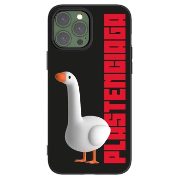 Picasee Μαύρη θήκη σιλικόνης για Apple iPhone 13 Pro Max - Kiky Ricky